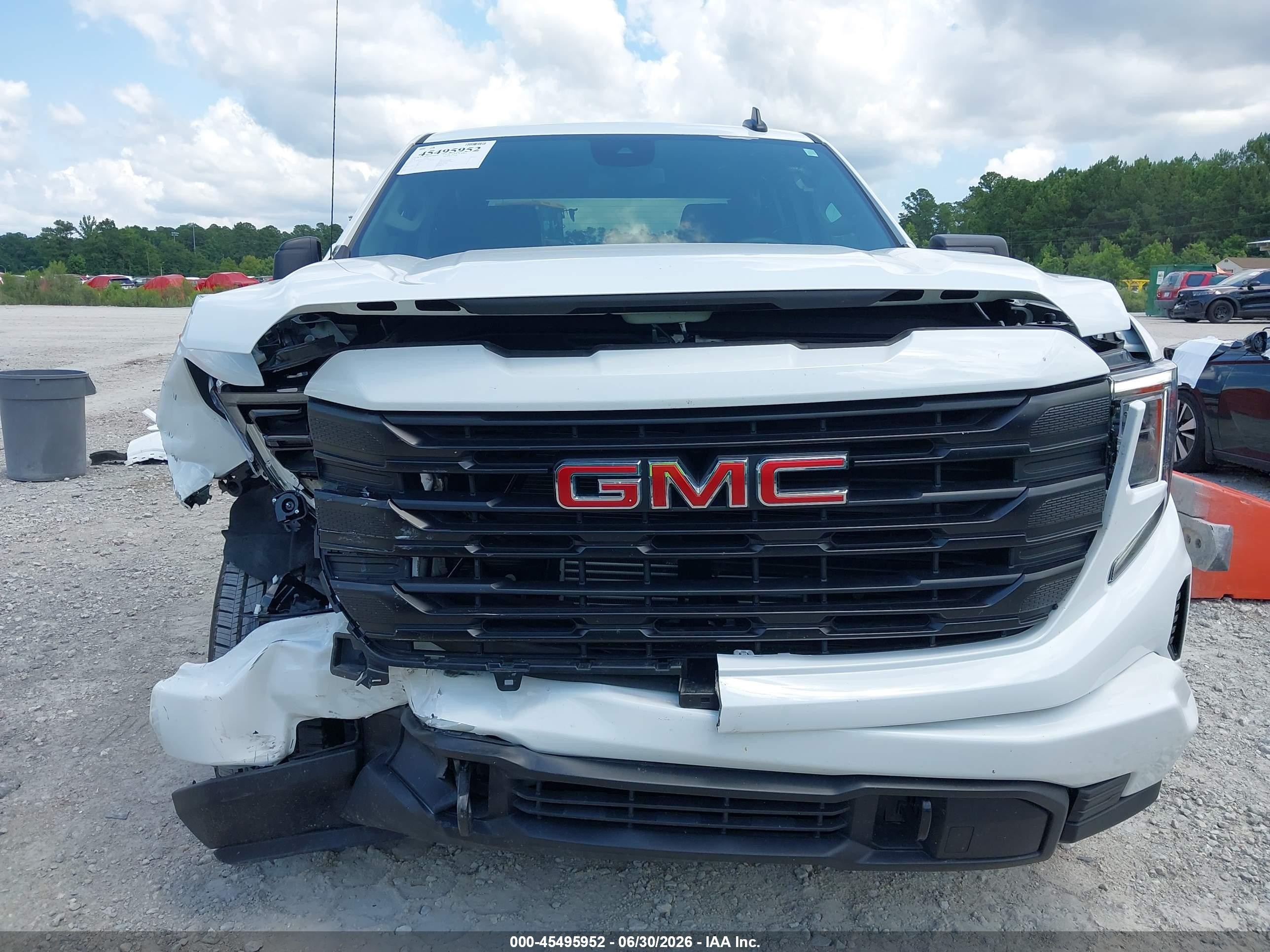 2026 Gmc Sierra 1500 , Short Bed, Pro, 4wd White vin: 1GTPUAEKXTZ200256