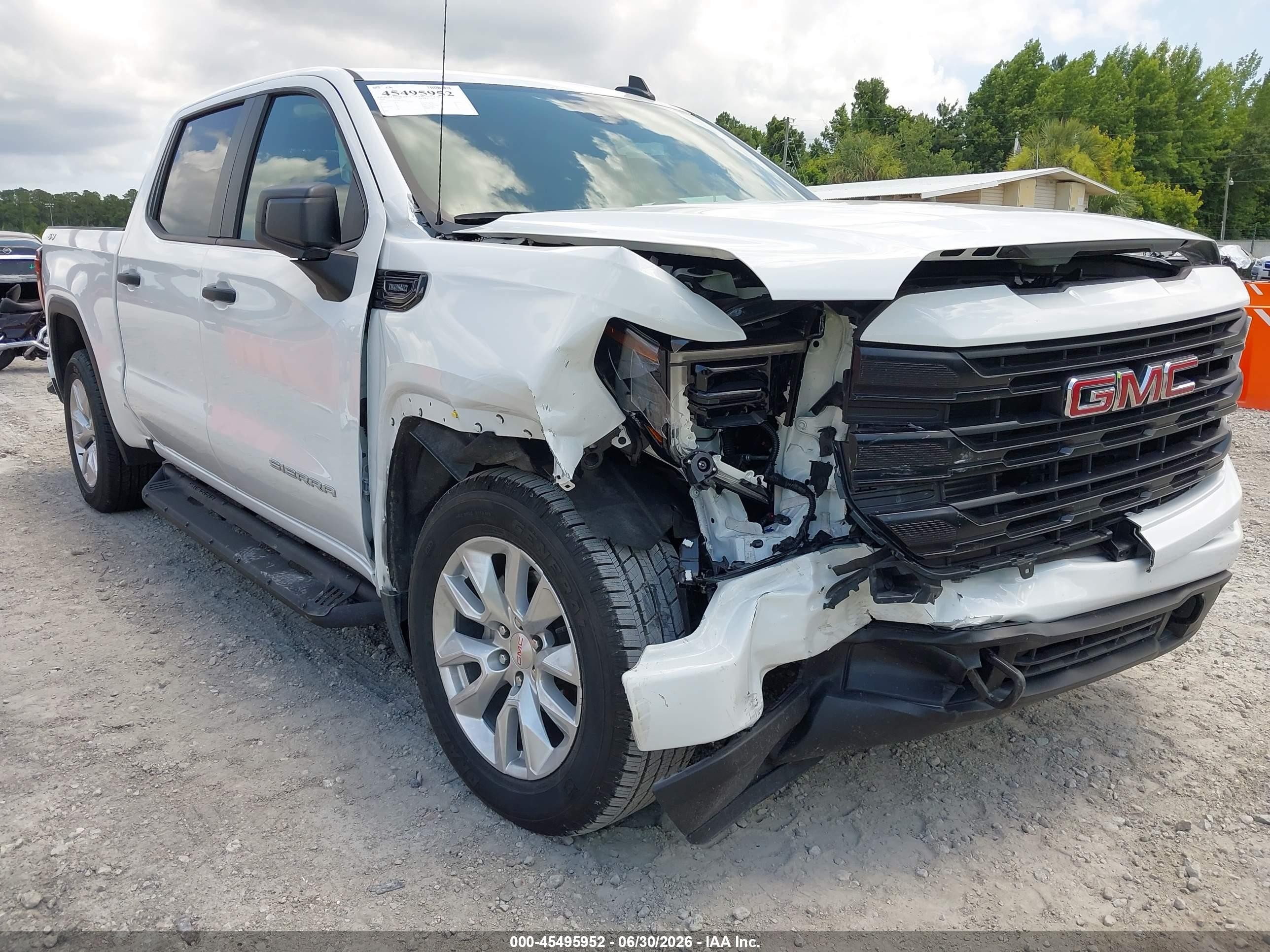 2026 Gmc Sierra 1500 , Short Bed, Pro, 4wd White vin: 1GTPUAEKXTZ200256