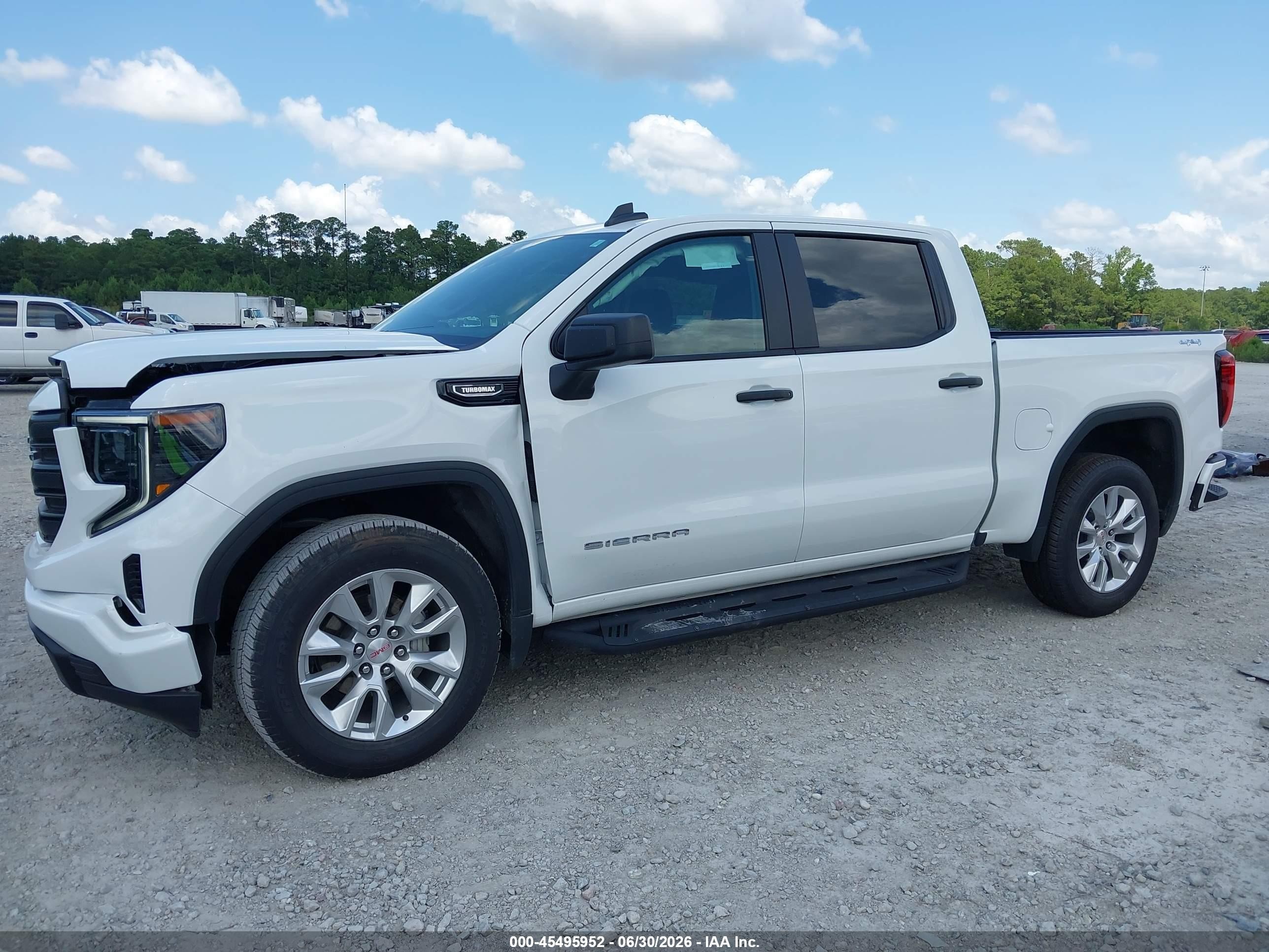 2026 Gmc Sierra 1500 , Short Bed, Pro, 4wd White vin: 1GTPUAEKXTZ200256