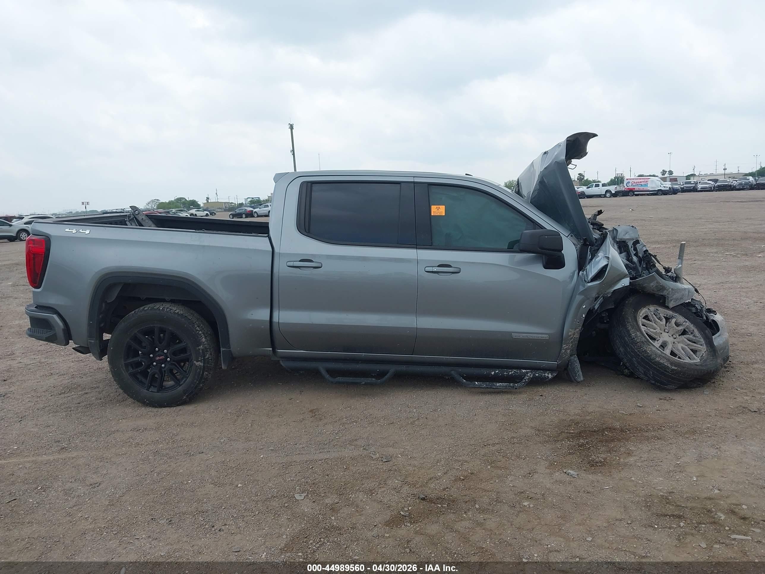 2025 Gmc Sierra 1500 4wd  Short Box Elevation With 3vl Gray vin: 1GTPUJEK9SZ106979
