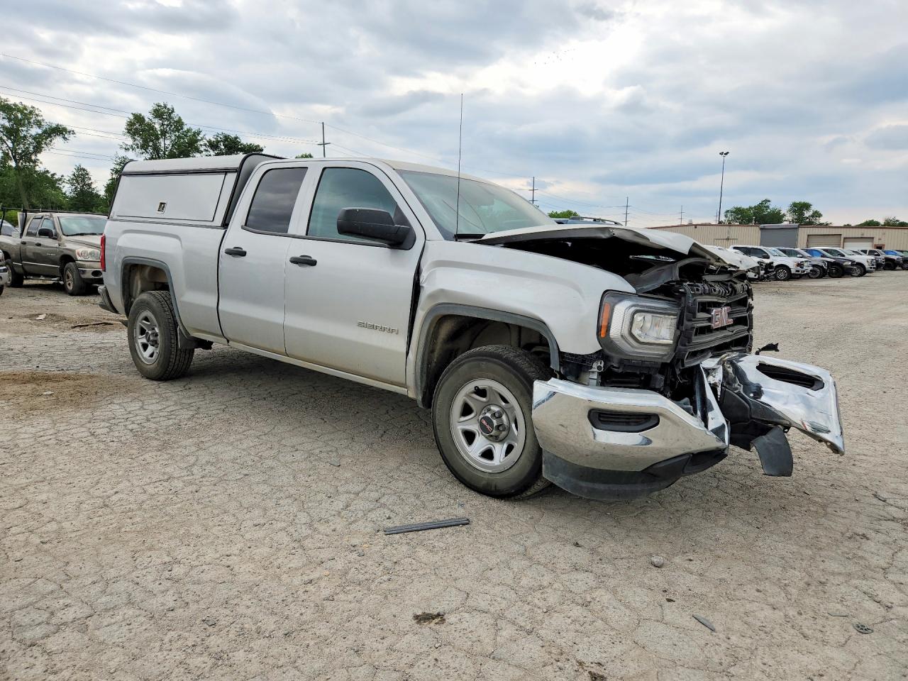 2016 Gmc Sierra C1500 Серый vin: 1GTR1LEC7GZ198381