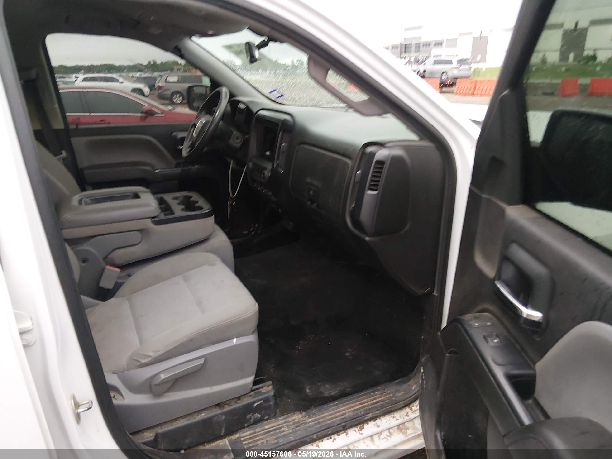 2016 Gmc Sierra 1500 Белый vin: 1GTR1LEH3GZ412777