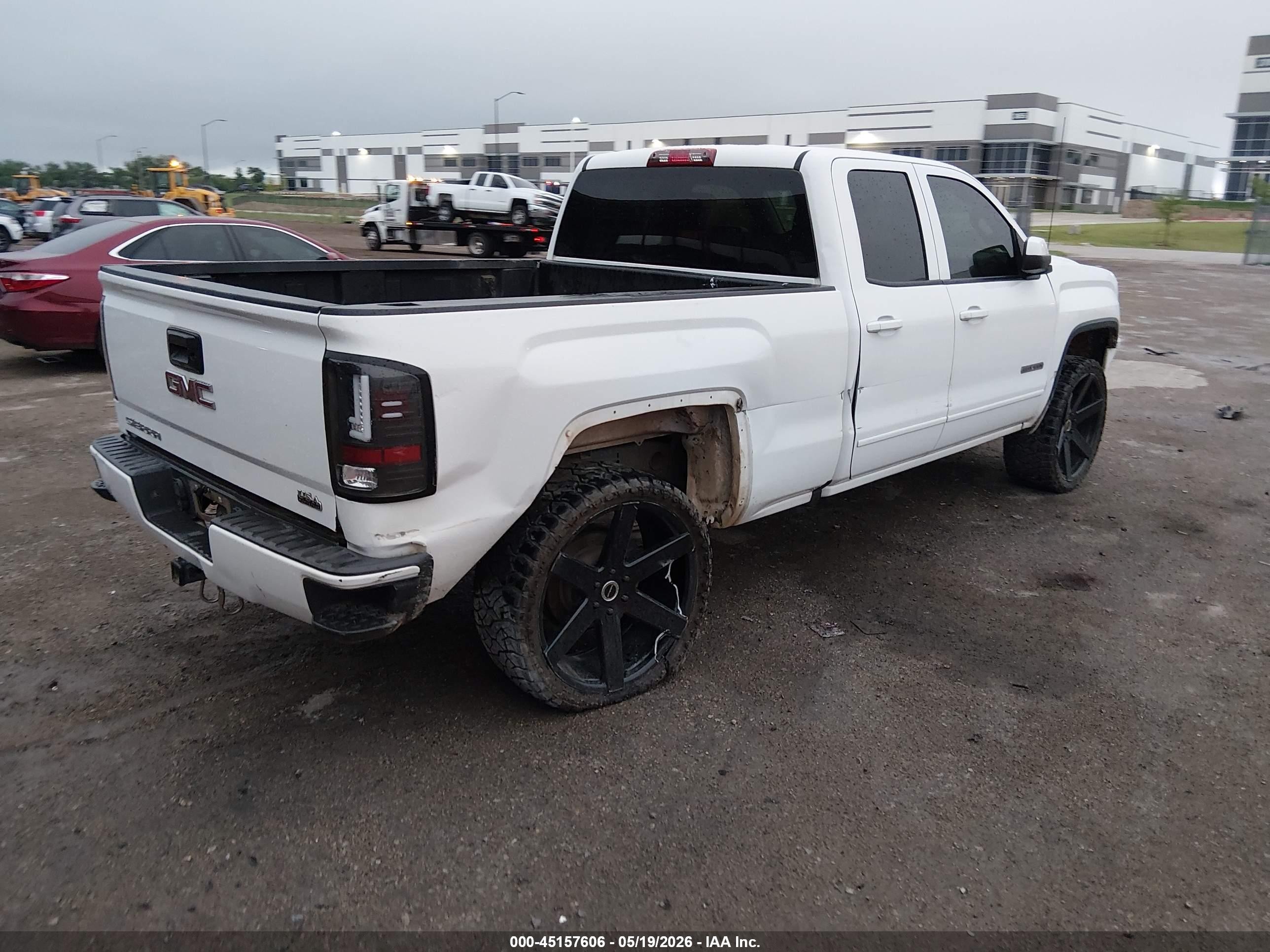 2016 Gmc Sierra 1500 Белый vin: 1GTR1LEH3GZ412777
