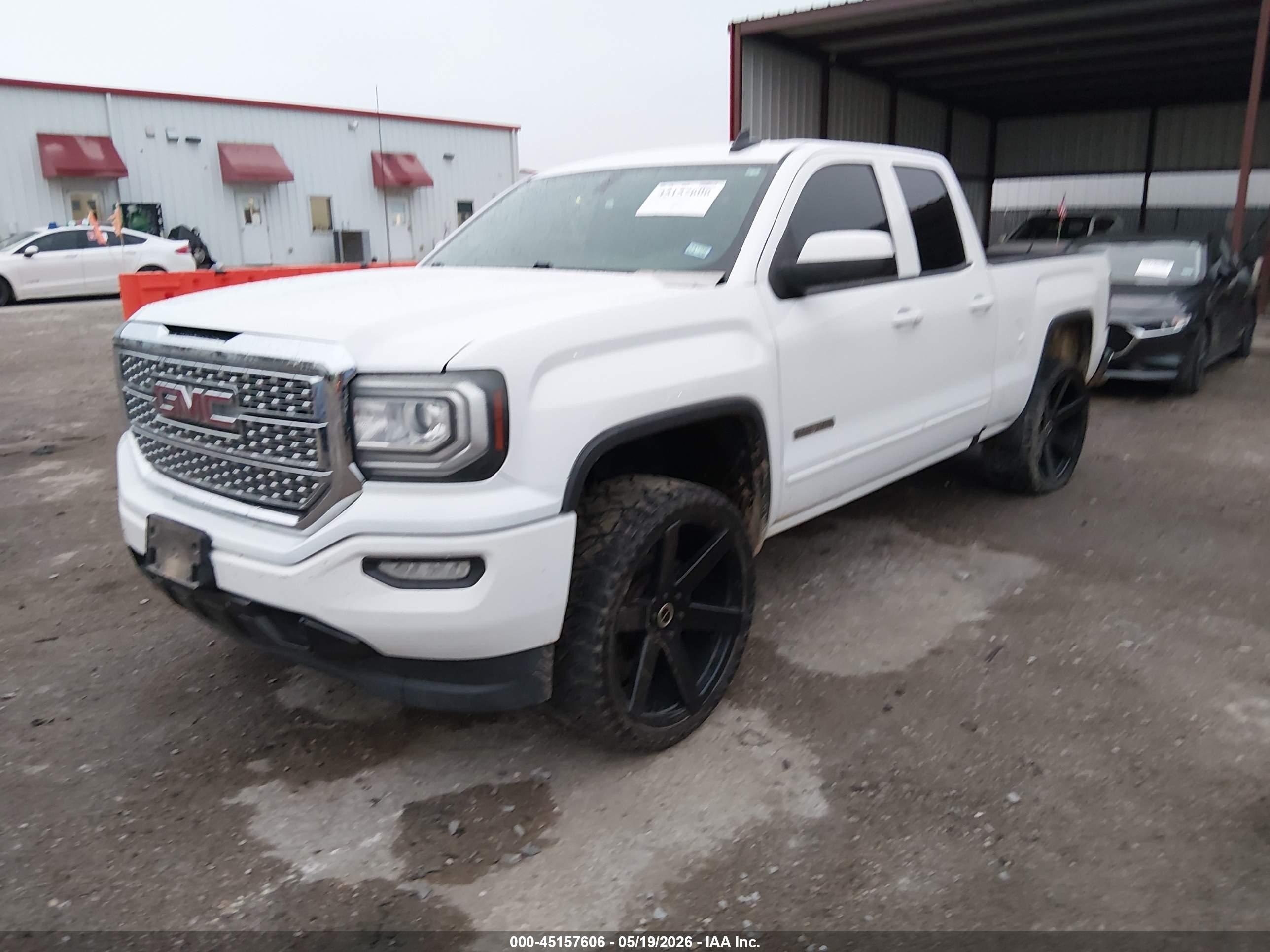2016 Gmc Sierra 1500 Белый vin: 1GTR1LEH3GZ412777