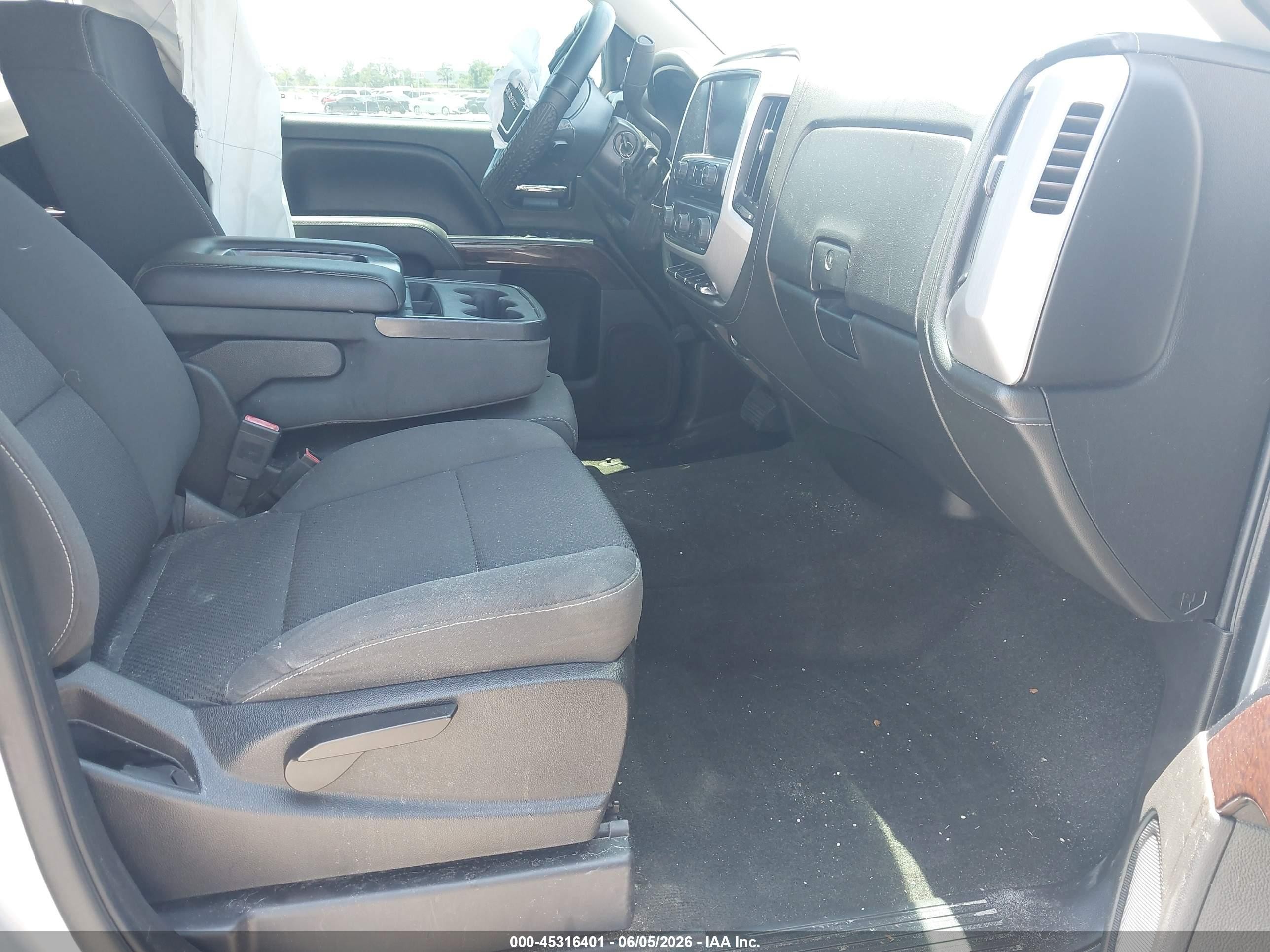 2016 Gmc Sierra 1500 Sle Серебряный vin: 1GTR1MEC1GZ159663