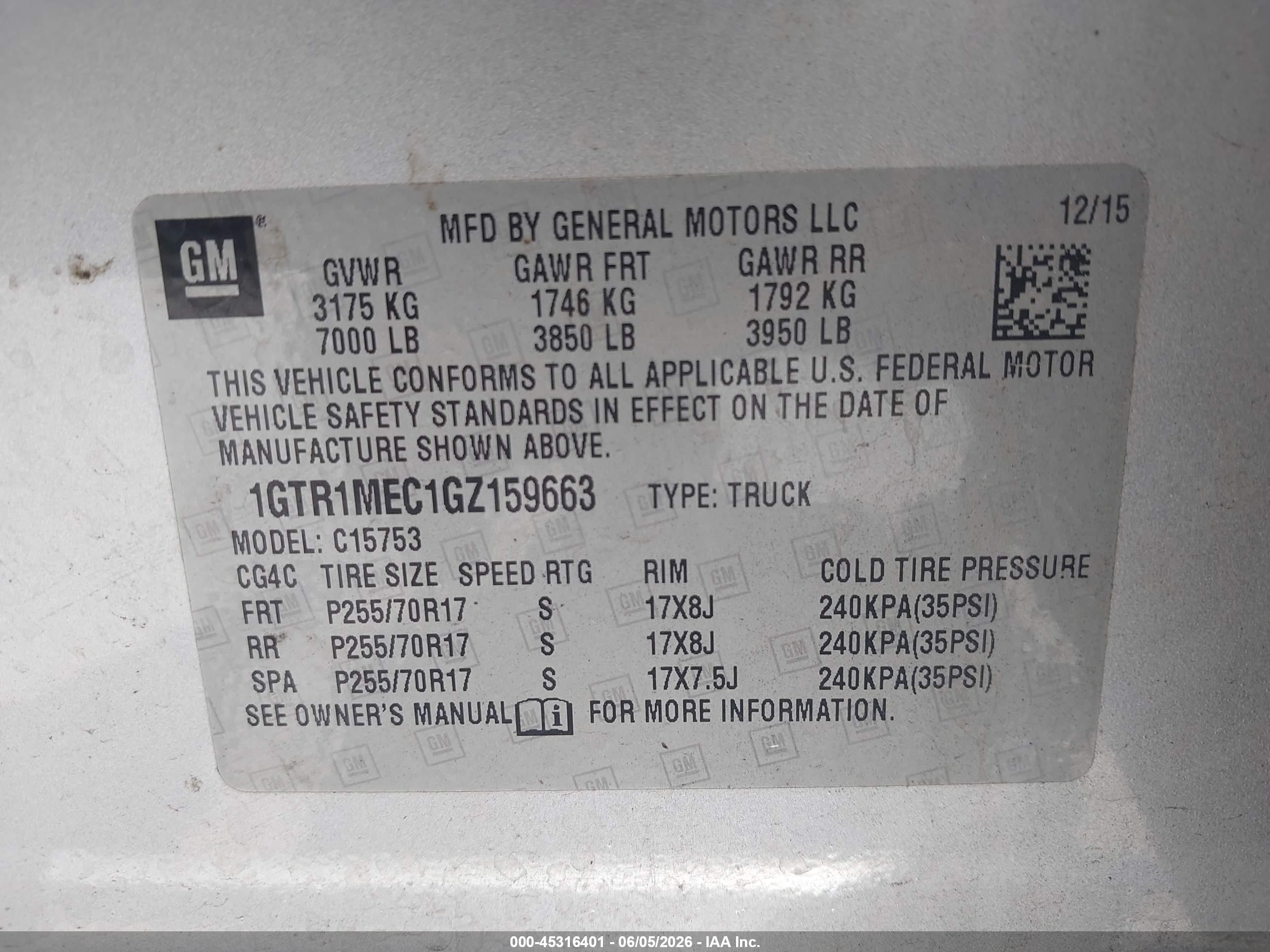 2016 Gmc Sierra 1500 Sle Серебряный vin: 1GTR1MEC1GZ159663
