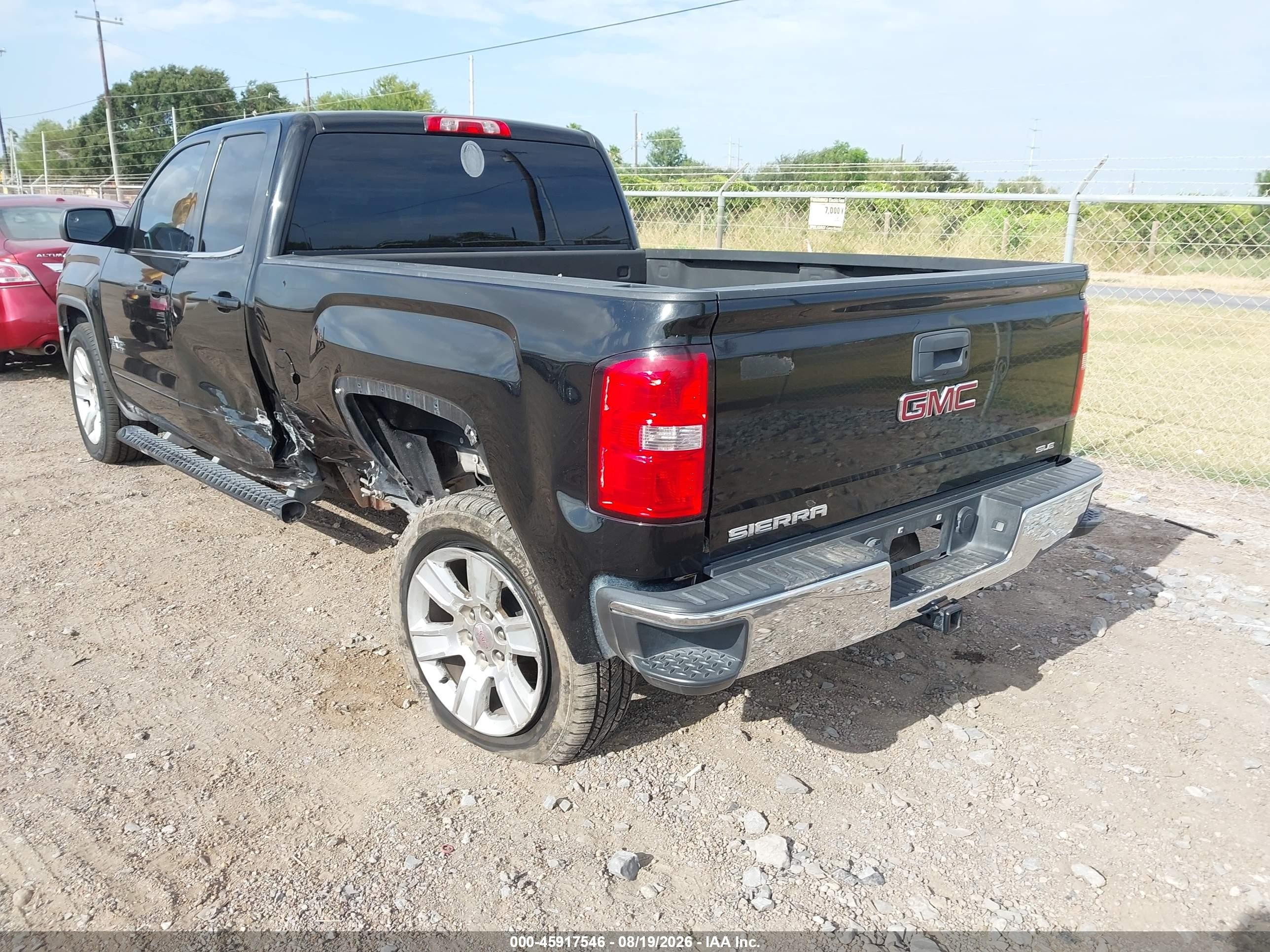 2016 Gmc Sierra 1500 Sle Black vin: 1GTR1MEH6GZ104475