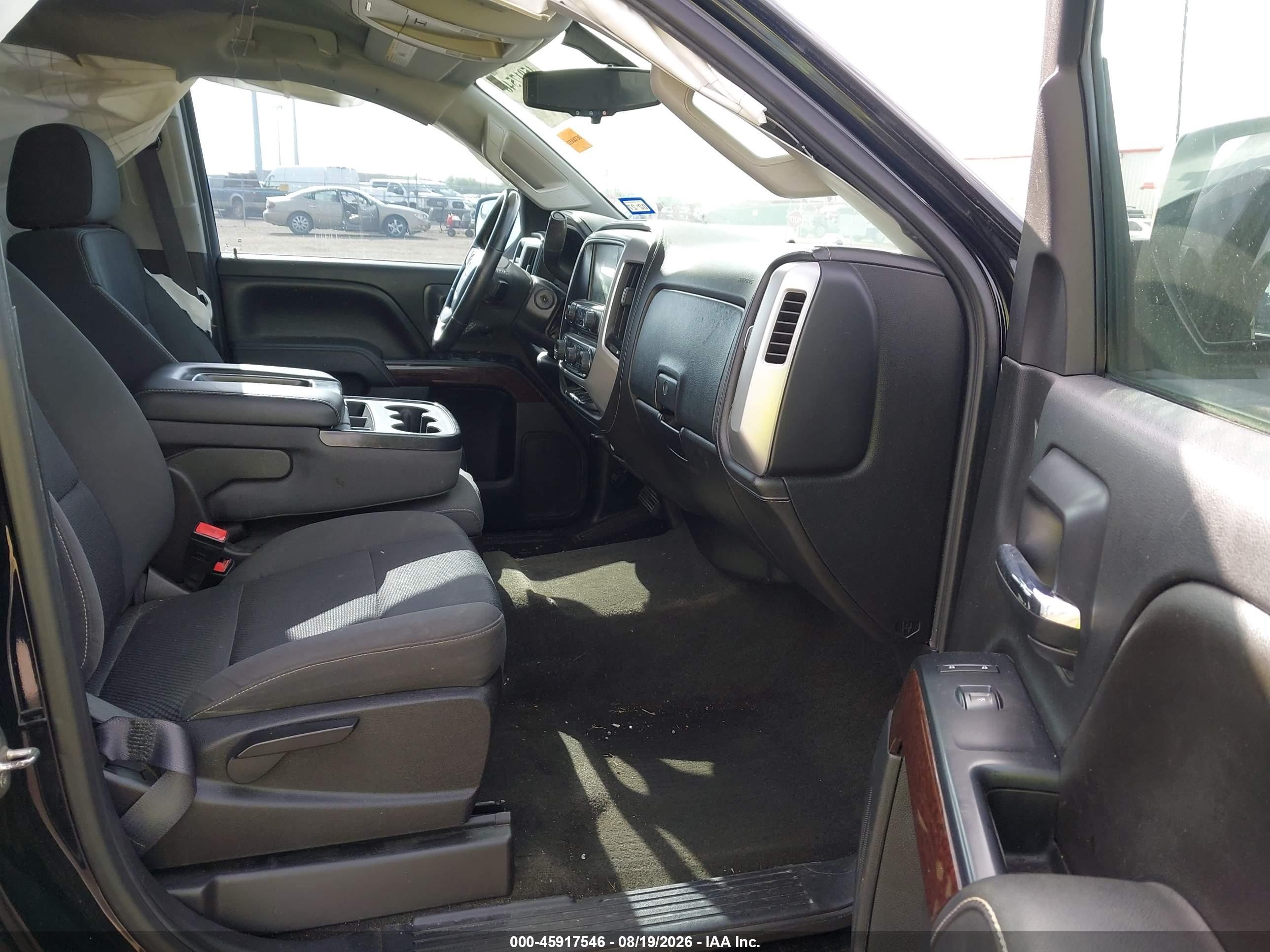 2016 Gmc Sierra 1500 Sle Black vin: 1GTR1MEH6GZ104475