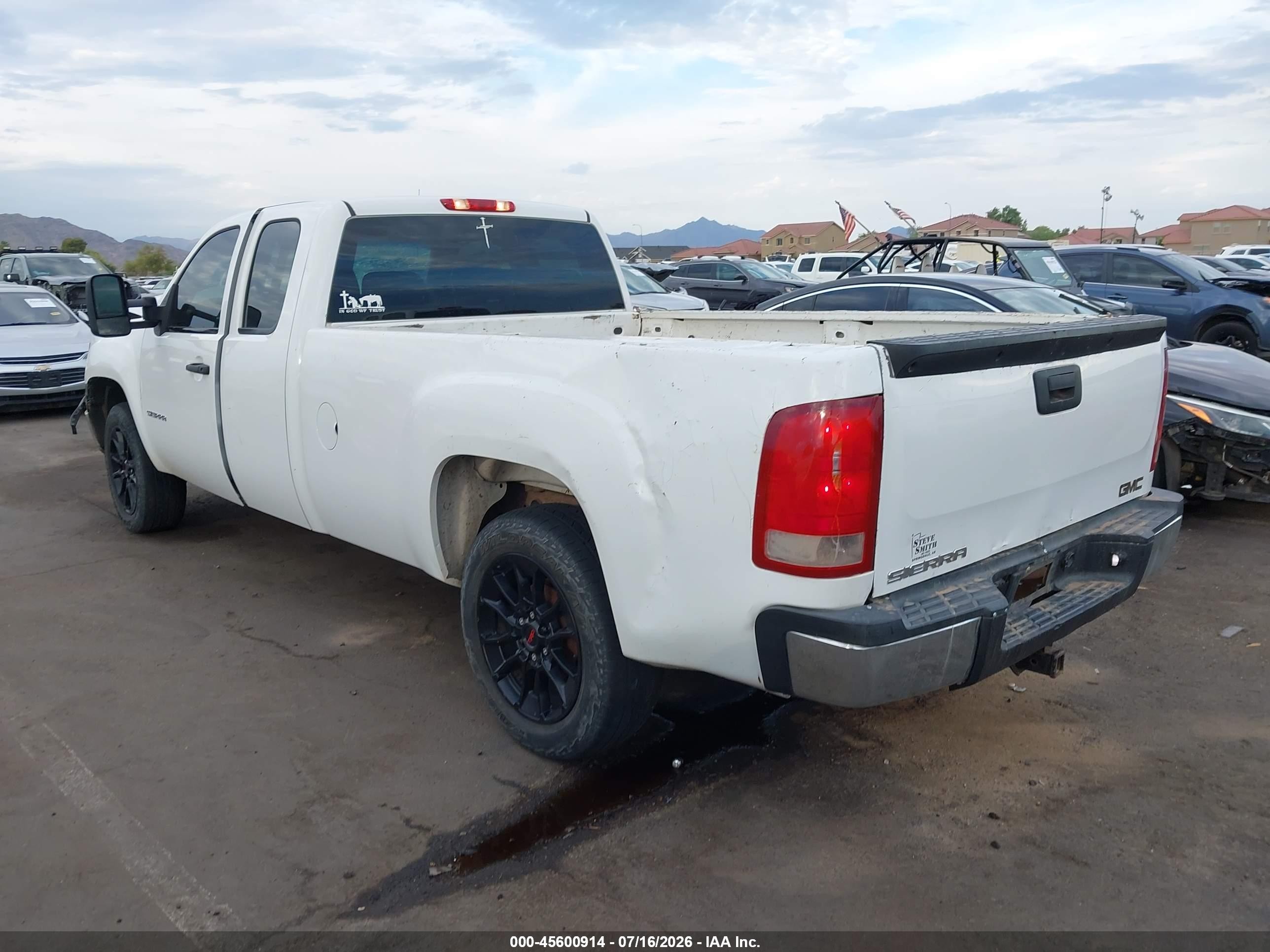 2013 Gmc Sierra 1500 Work Truck White vin: 1GTR1TE06DZ148198