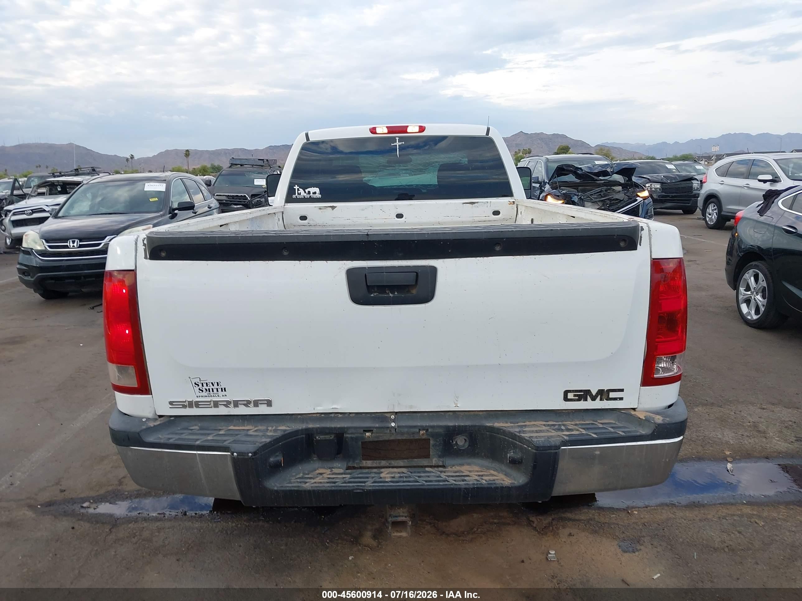 2013 Gmc Sierra 1500 Work Truck White vin: 1GTR1TE06DZ148198