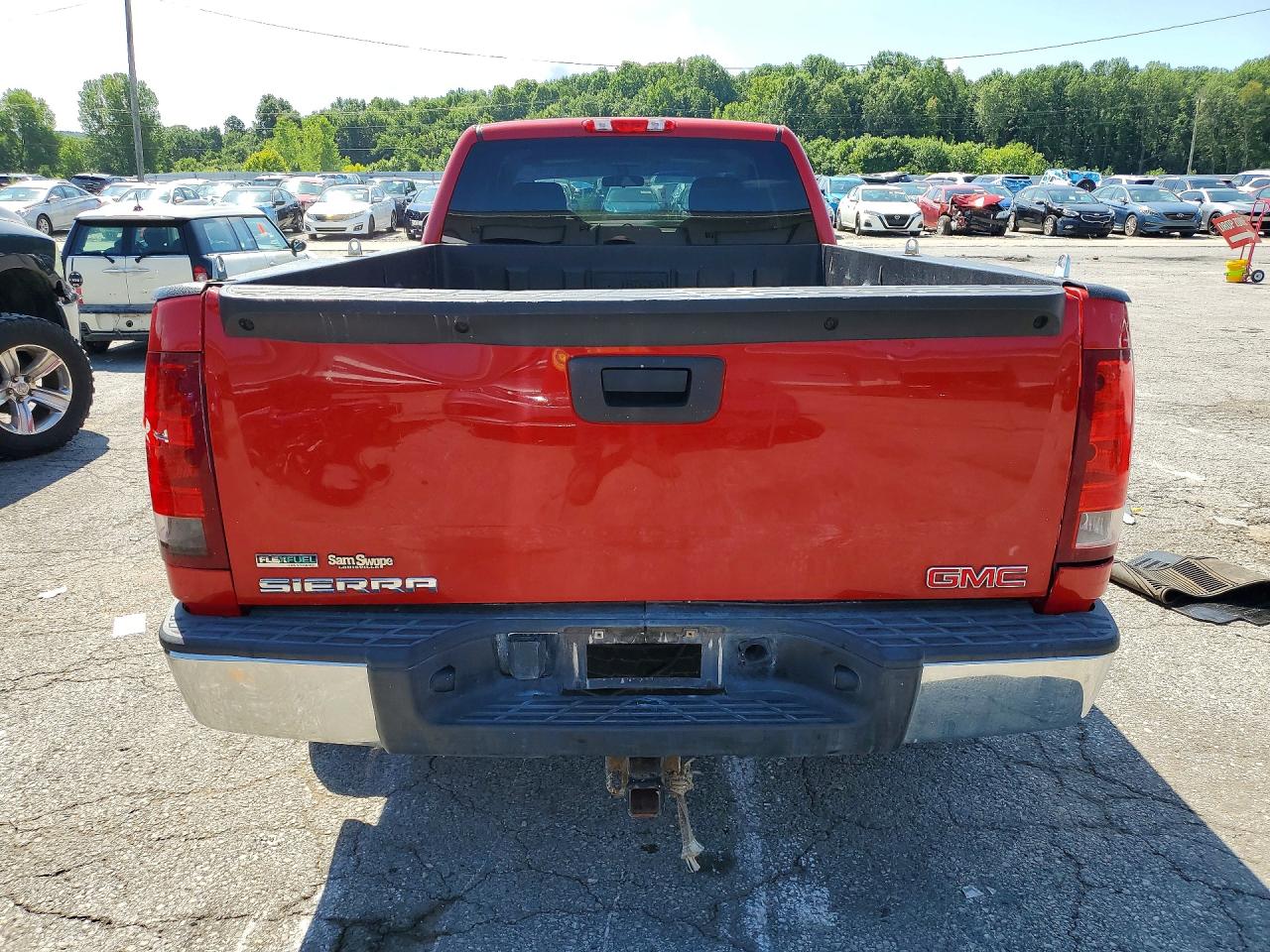 2011 Gmc Sierra C1500 Red vin: 1GTR1TE09BZ179894