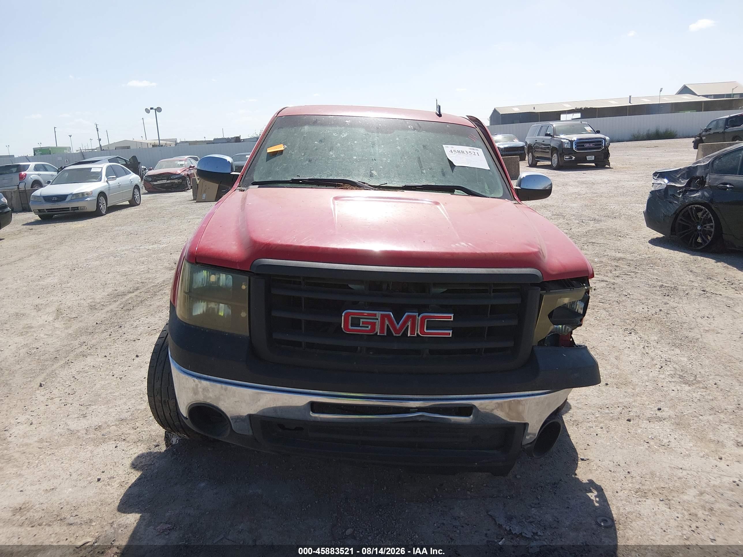2011 Gmc Sierra 1500 Work Truck Красный vin: 1GTR1TEA2BZ229432