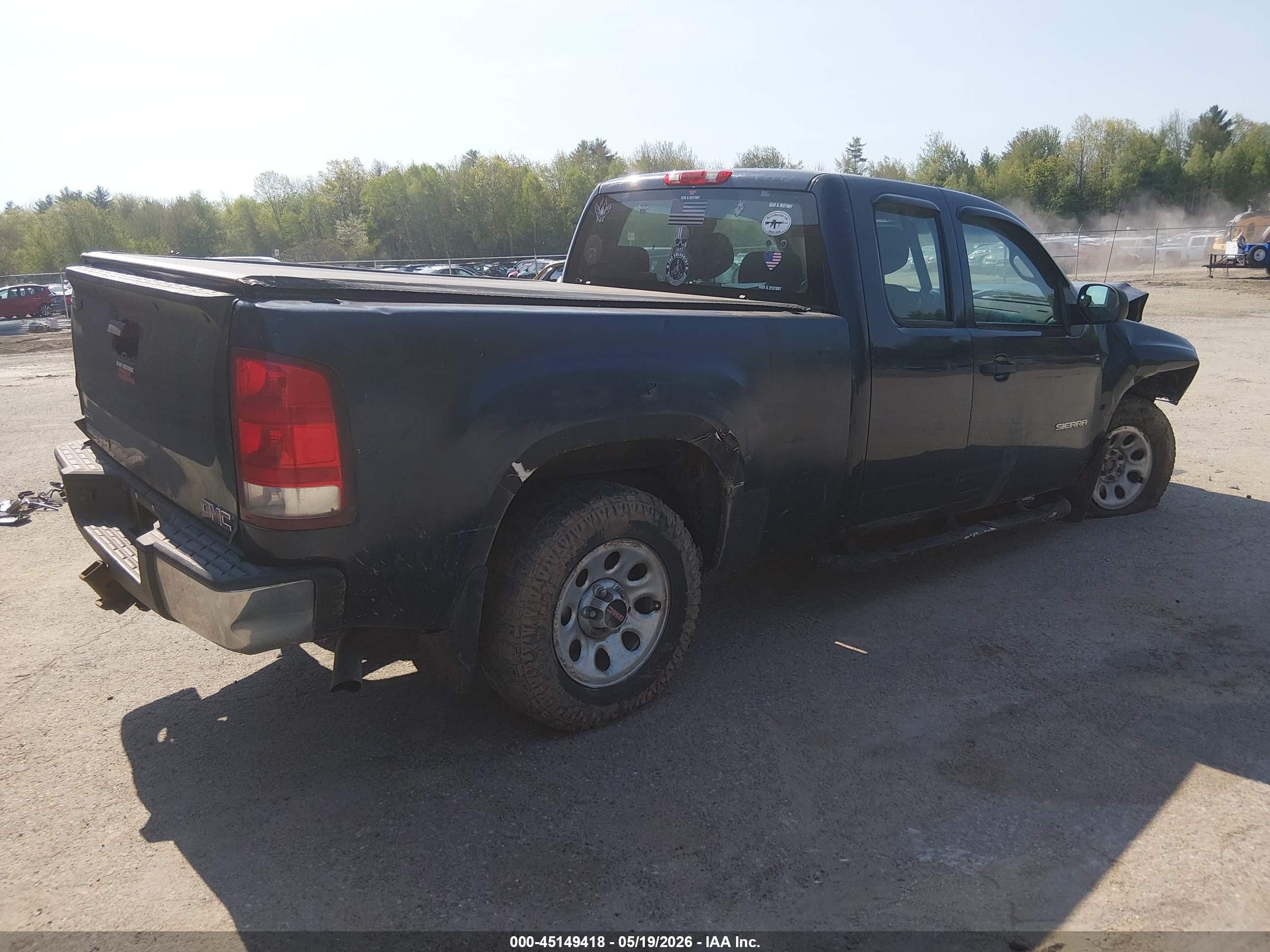 2012 Gmc Sierra 1500 Work Truck Blue vin: 1GTR1TEA7CZ250360