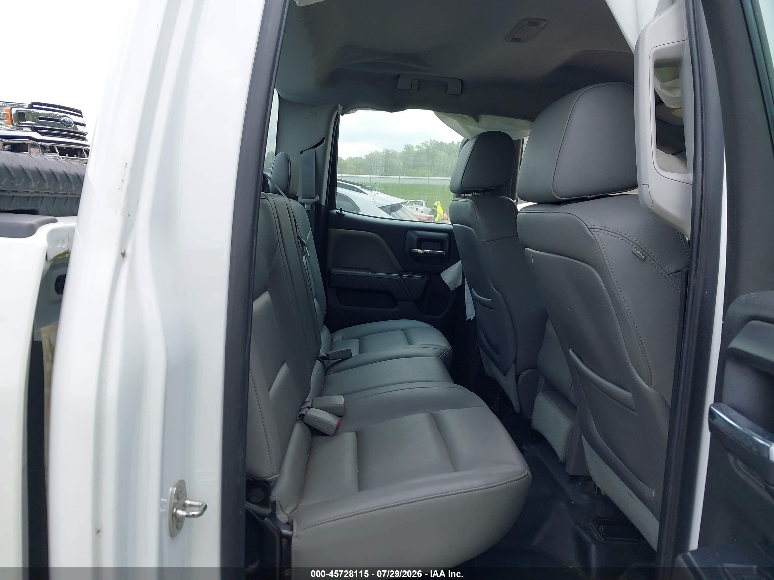 2015 Gmc Sierra 1500   White vin: 1GTR1TEC0FZ326376