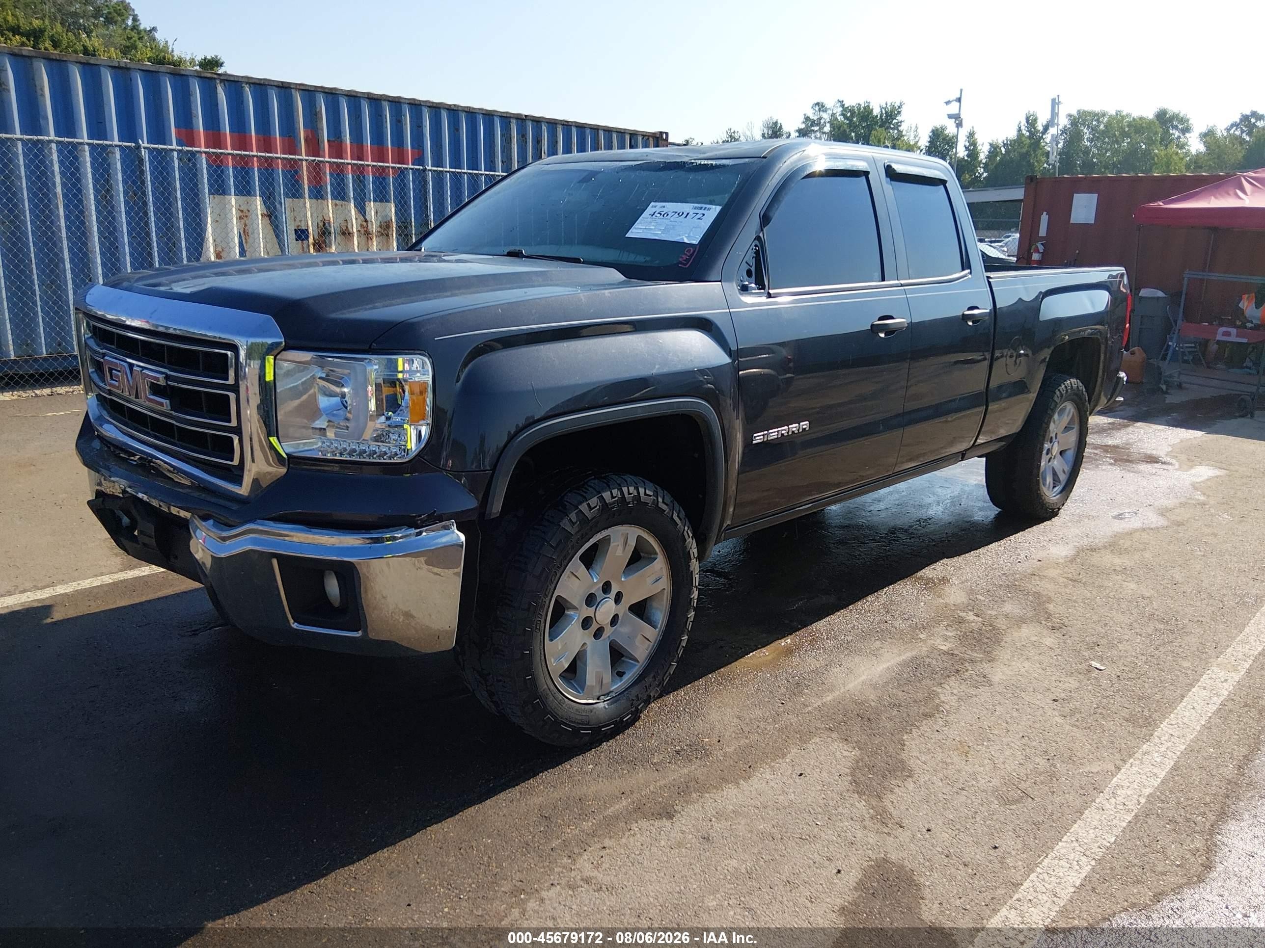 2014 Gmc Sierra 1500 Серый vin: 1GTR1TEH0EZ352289