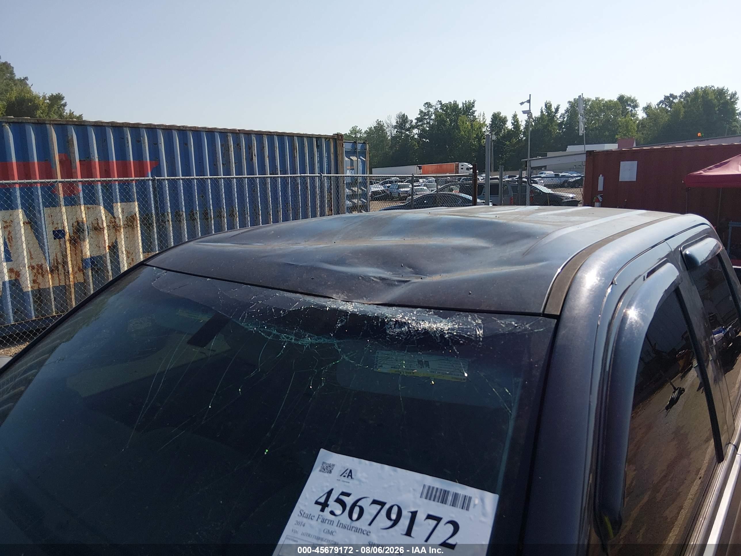 2014 Gmc Sierra 1500 Серый vin: 1GTR1TEH0EZ352289