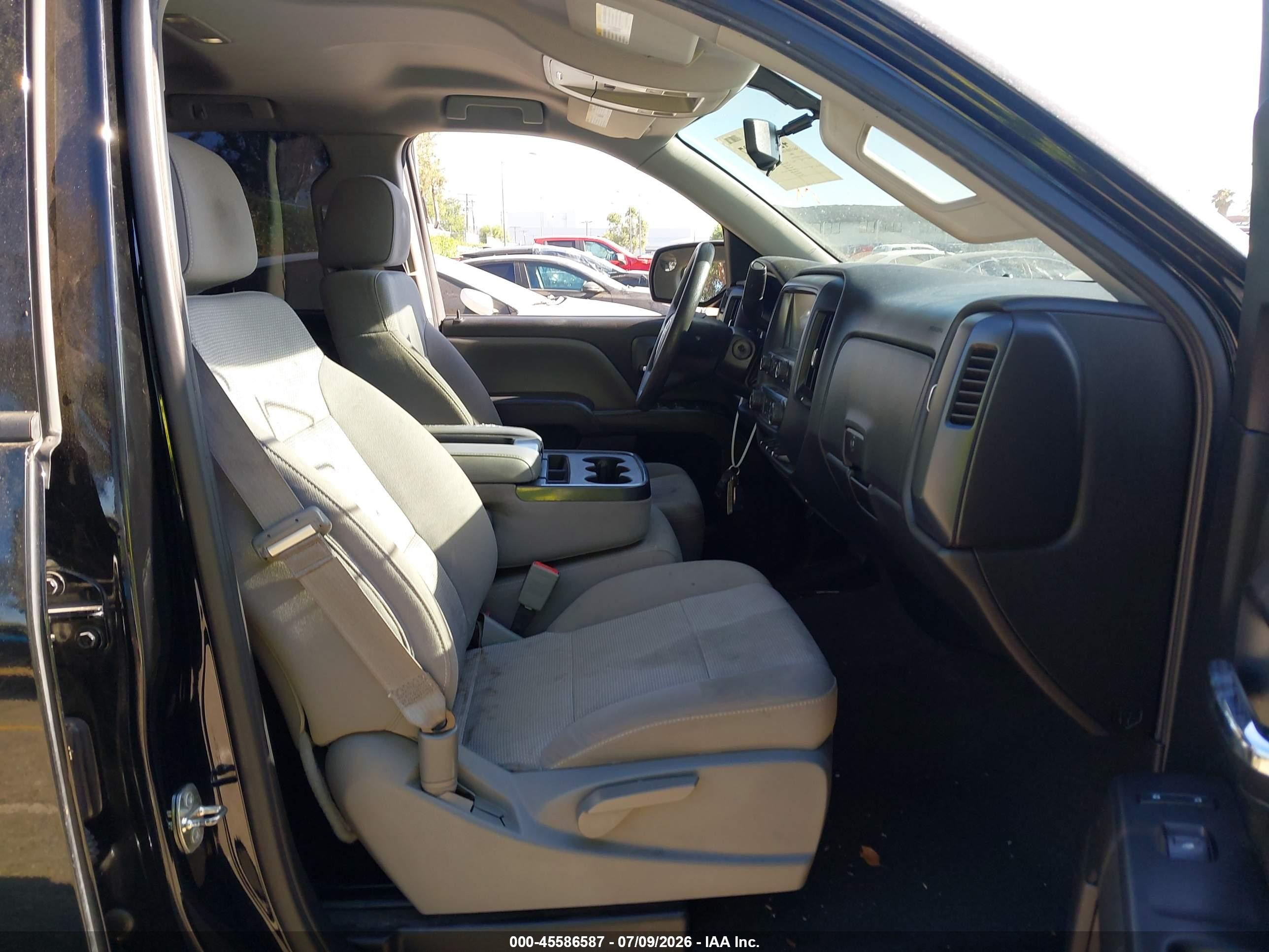 2015 Gmc Sierra 1500 Black vin: 1GTR1TEH2FZ252387