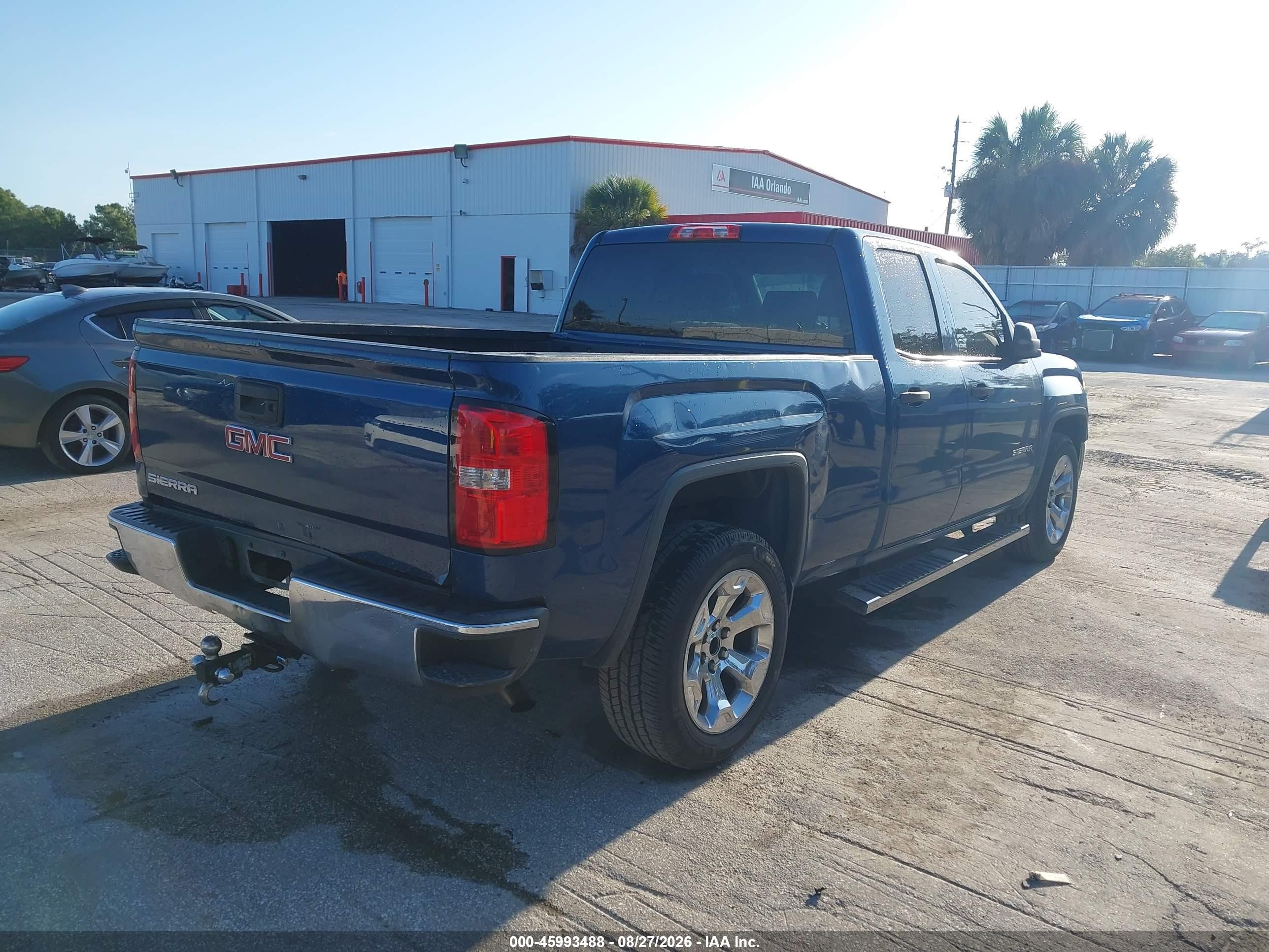 2015 Gmc Sierra 1500   Синий vin: 1GTR1TEH6FZ223264