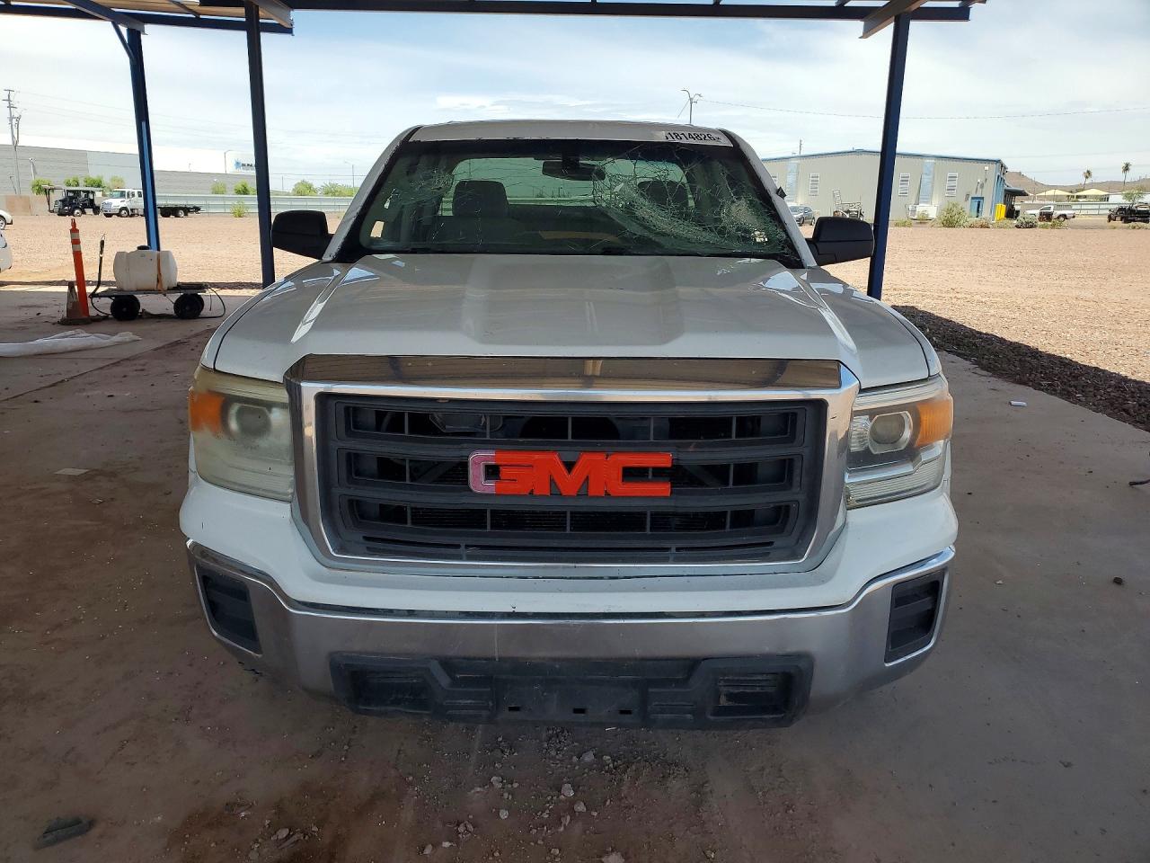 2015 Gmc Sierra C1500 White vin: 1GTR1TEH7FZ412277