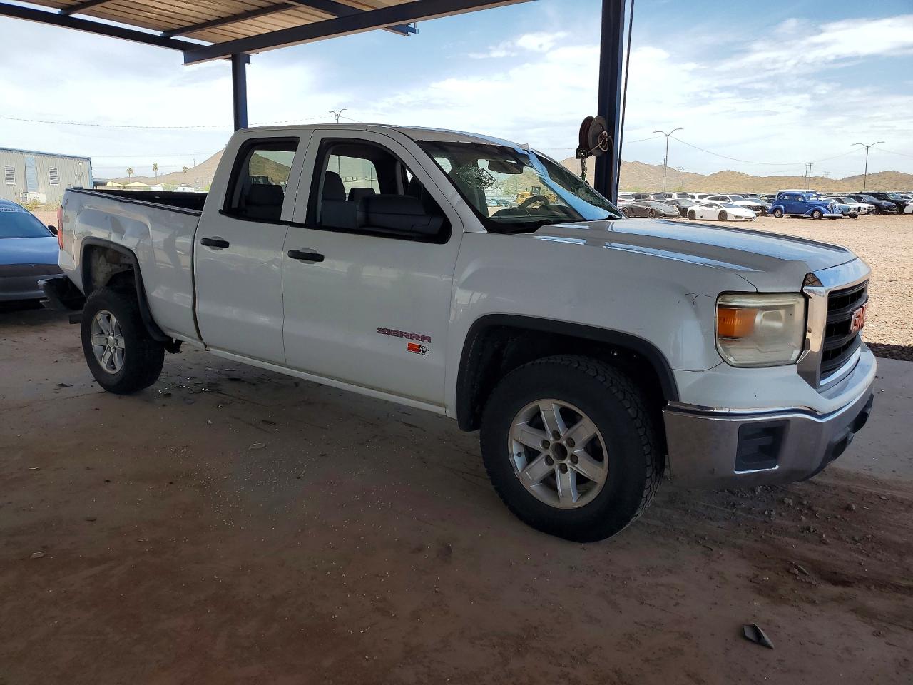 2015 Gmc Sierra C1500 White vin: 1GTR1TEH7FZ412277