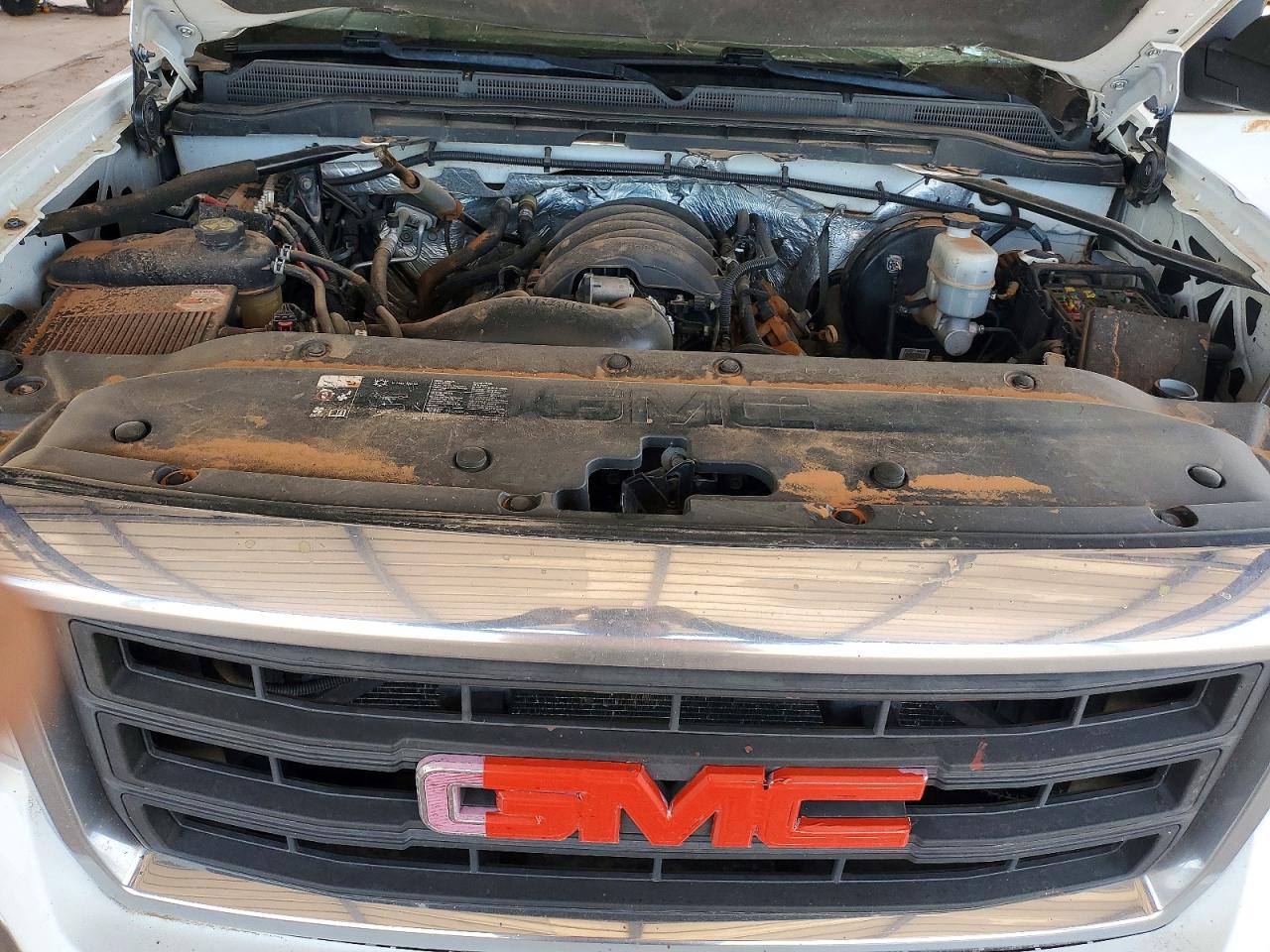2015 Gmc Sierra C1500 White vin: 1GTR1TEH7FZ412277
