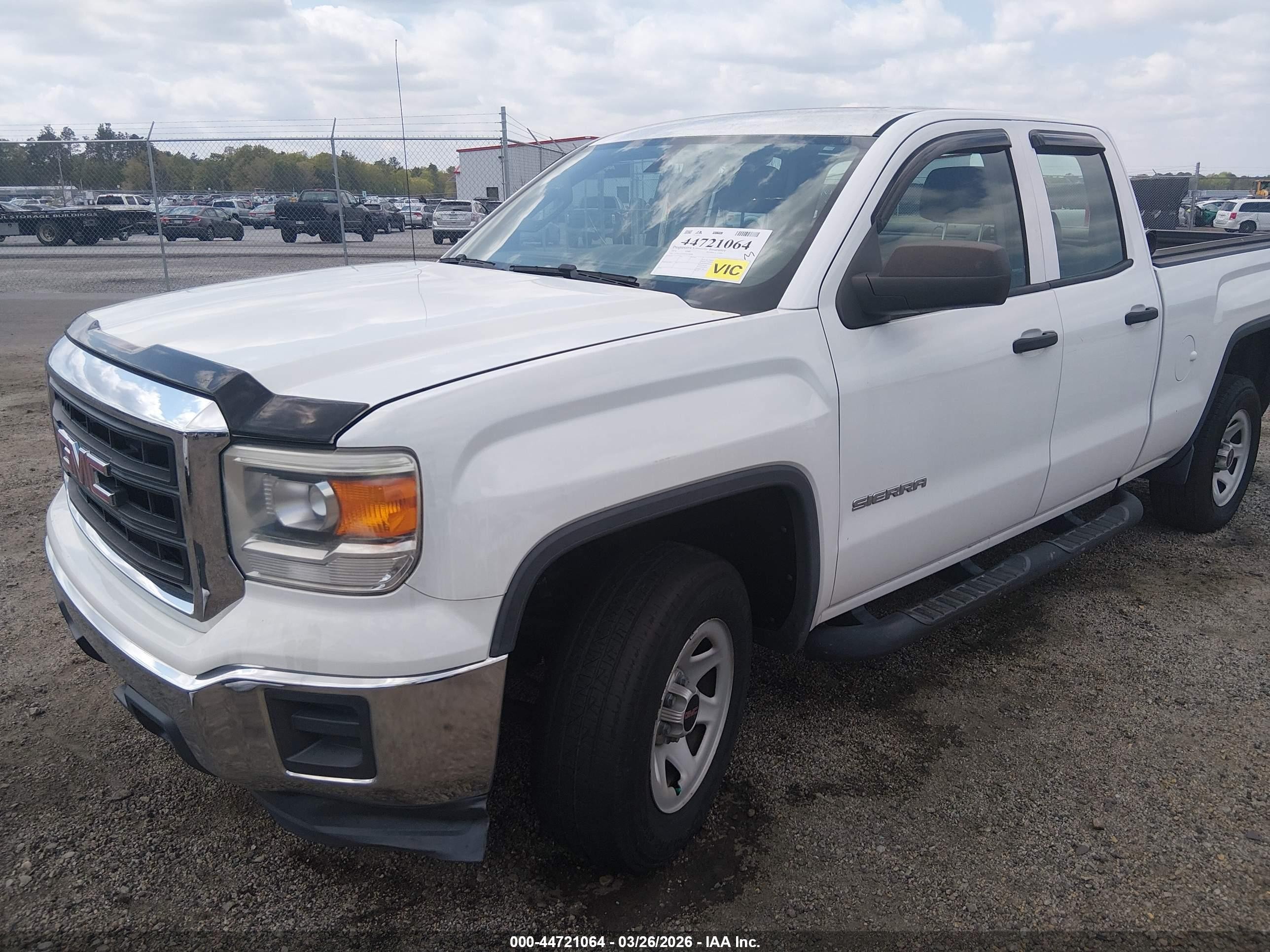 2014 Gmc Sierra 1500   Белый vin: 1GTR1TEHXEZ378088