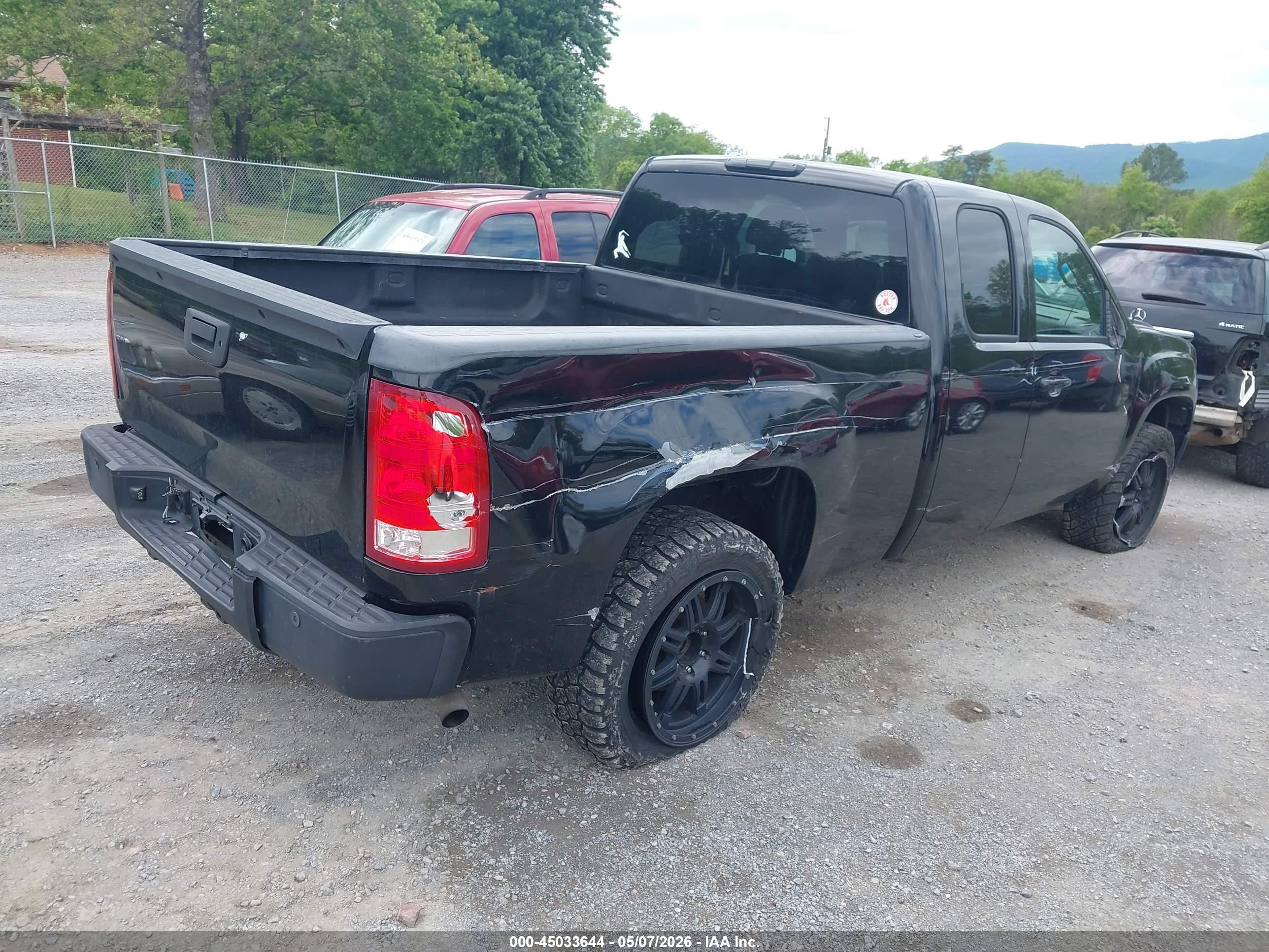 2011 Gmc Sierra 1500 Sl Black vin: 1GTR1UEA1BZ256286
