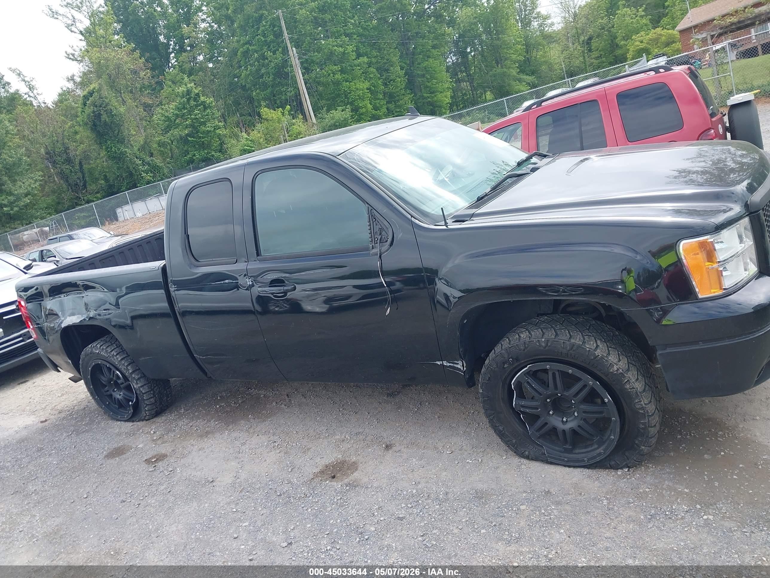 2011 Gmc Sierra 1500 Sl Black vin: 1GTR1UEA1BZ256286