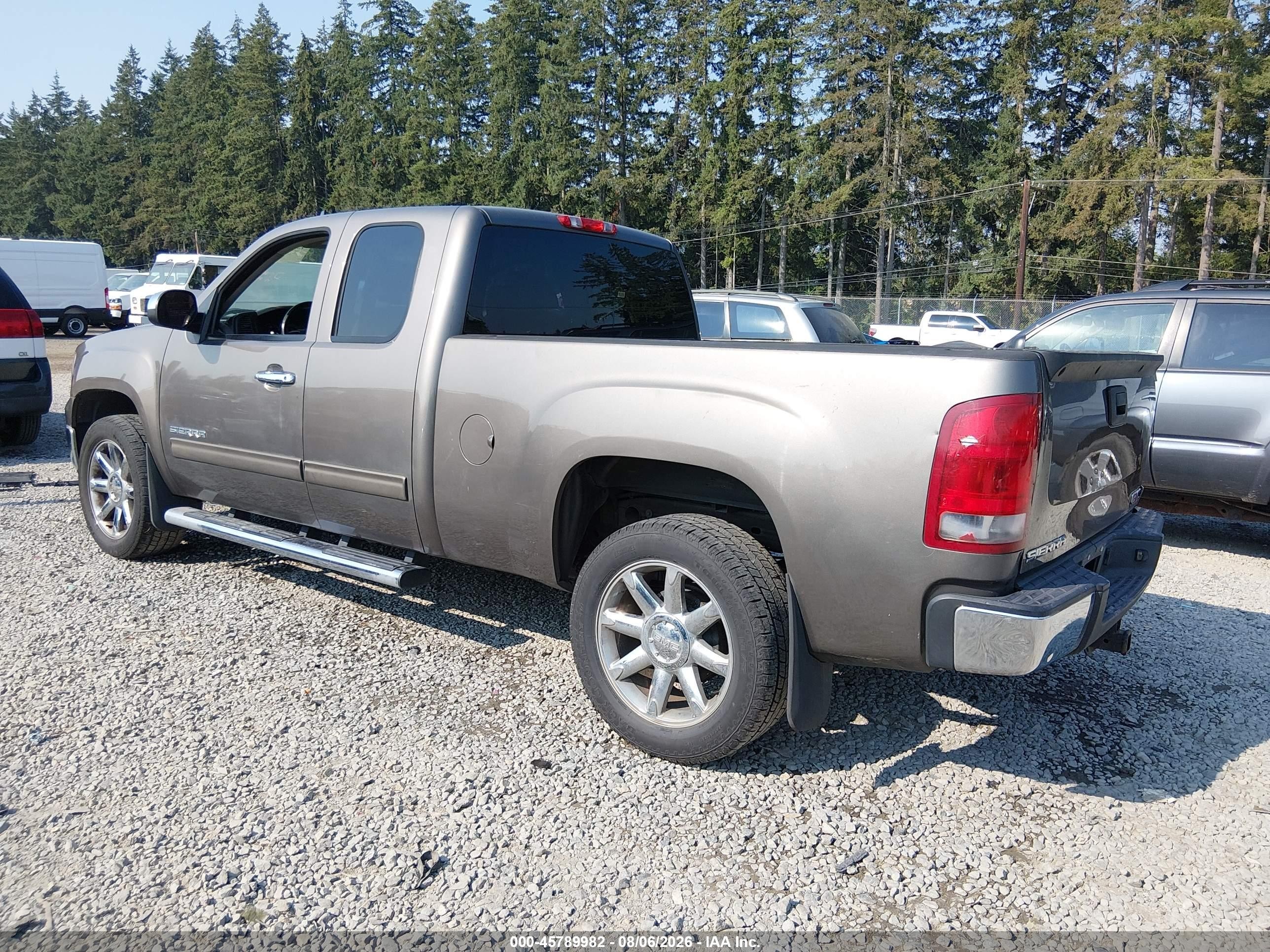 2012 Gmc Sierra 1500 Sl Gray vin: 1GTR1UEA1CZ218798