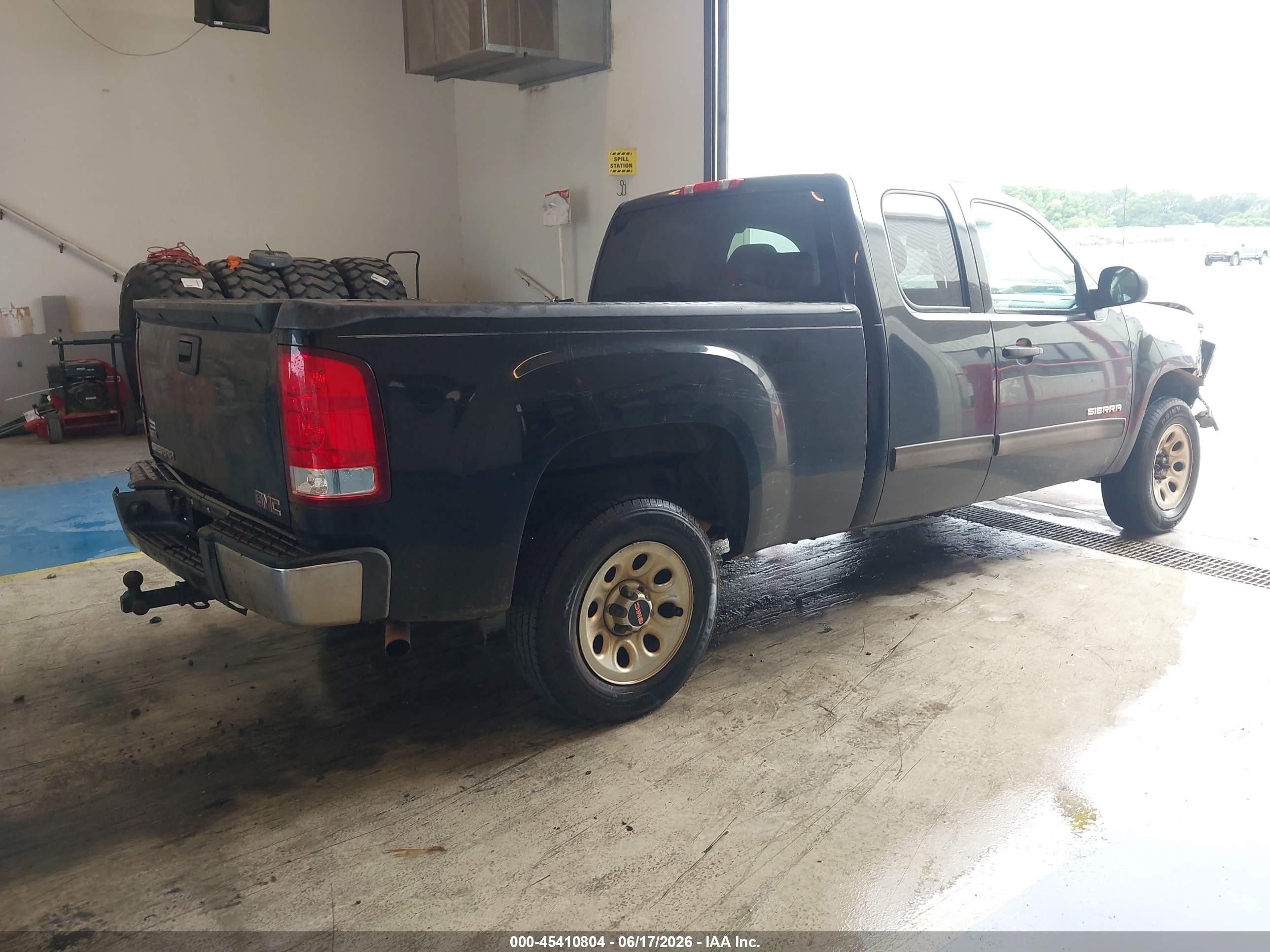 2011 Gmc Sierra 1500 Sl Black vin: 1GTR1UEA3BZ133475