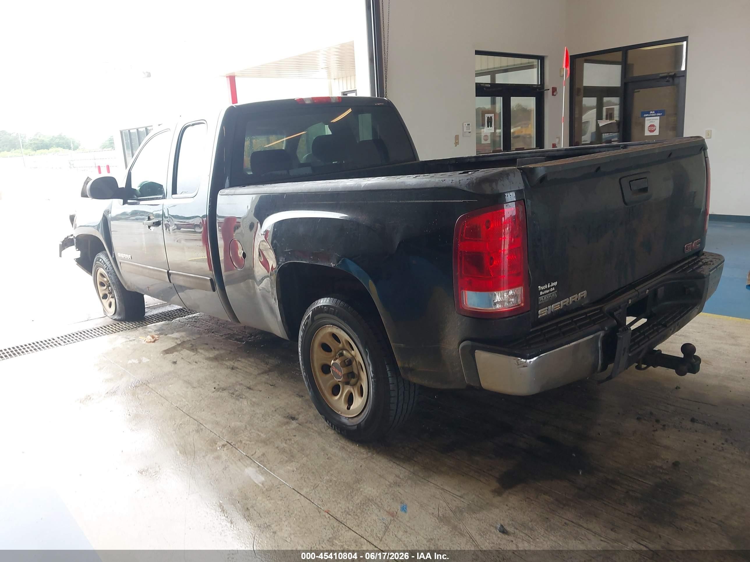 2011 Gmc Sierra 1500 Sl Black vin: 1GTR1UEA3BZ133475