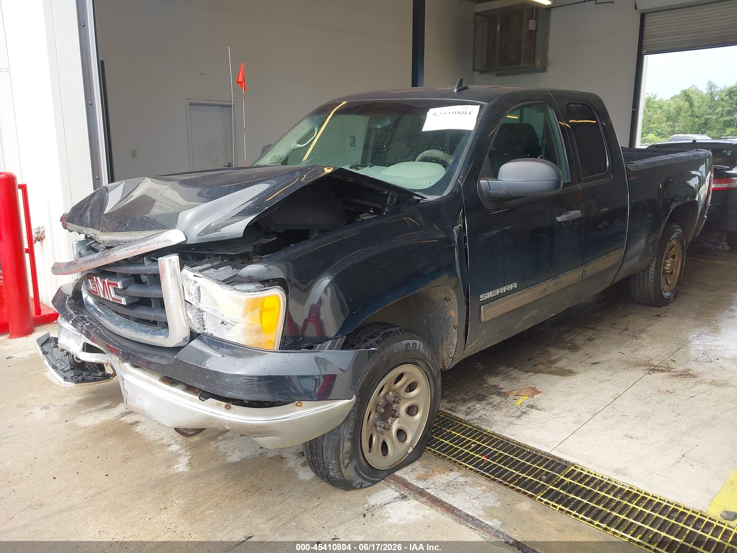 2011 Gmc Sierra 1500 Sl Black vin: 1GTR1UEA3BZ133475