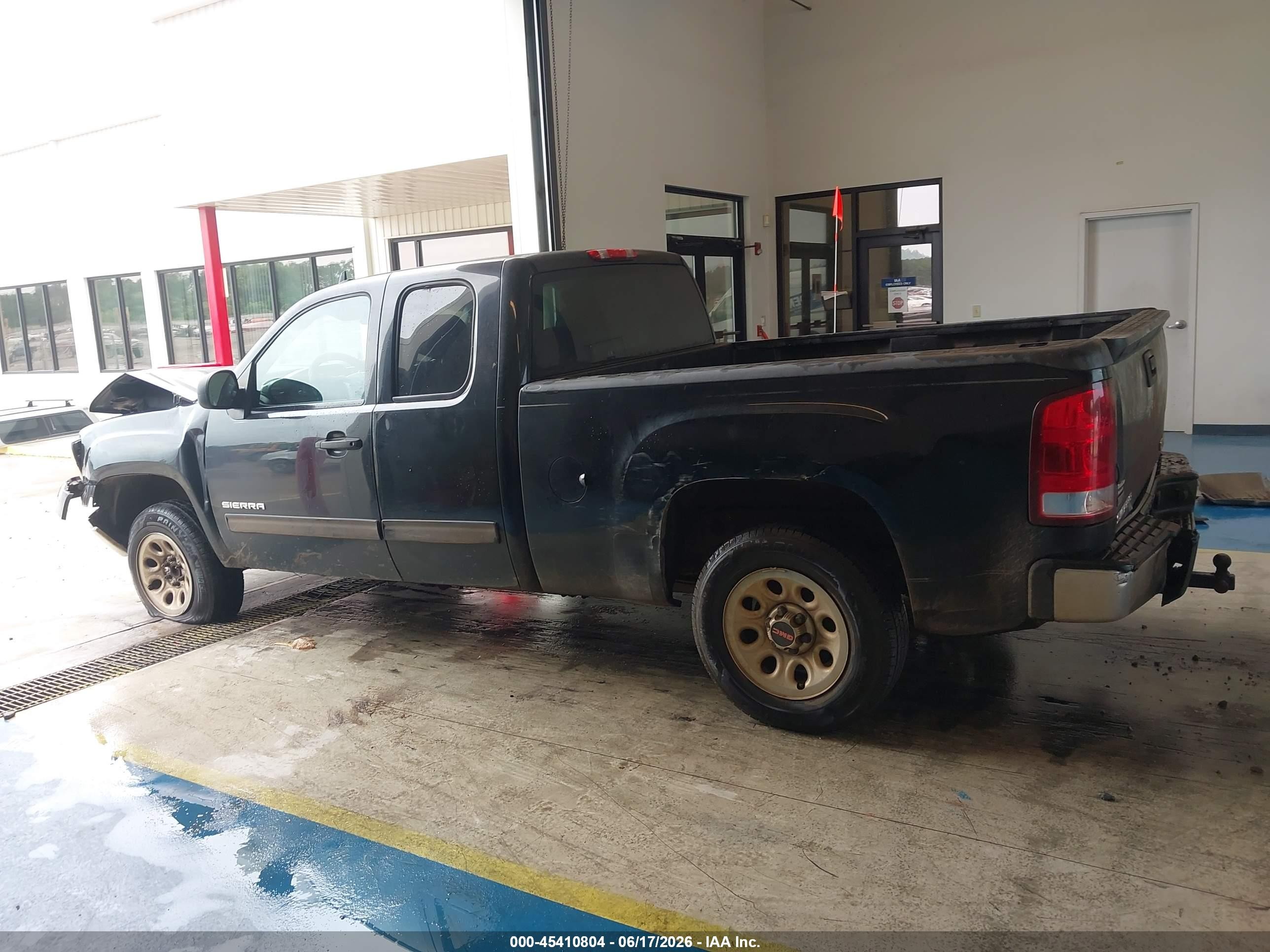 2011 Gmc Sierra 1500 Sl Black vin: 1GTR1UEA3BZ133475