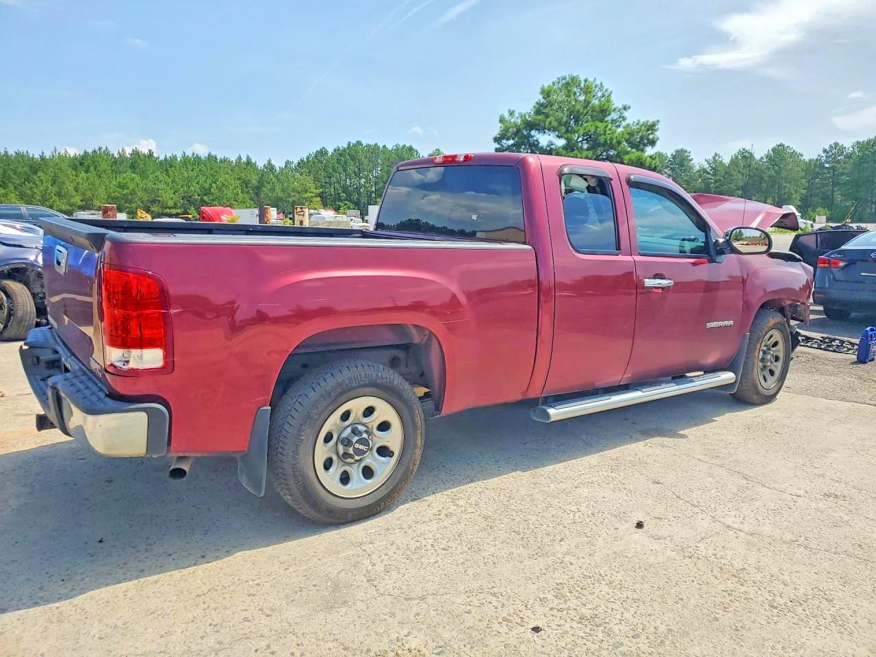 2013 Gmc Sierra C1500 Sl Burgundy vin: 1GTR1UEA3DZ124472