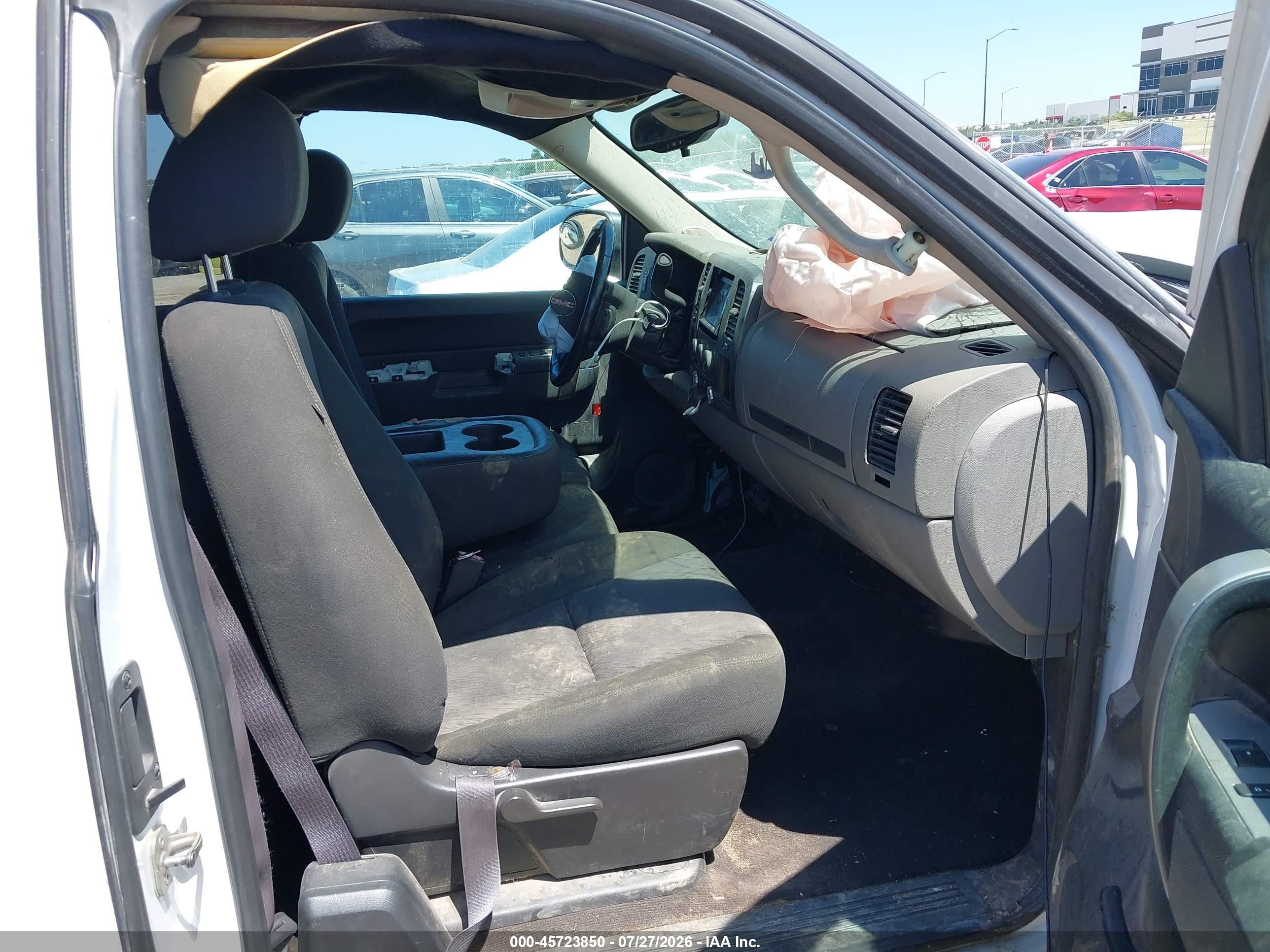 2012 Gmc Sierra 1500 Sl White vin: 1GTR1UEA7CZ348732