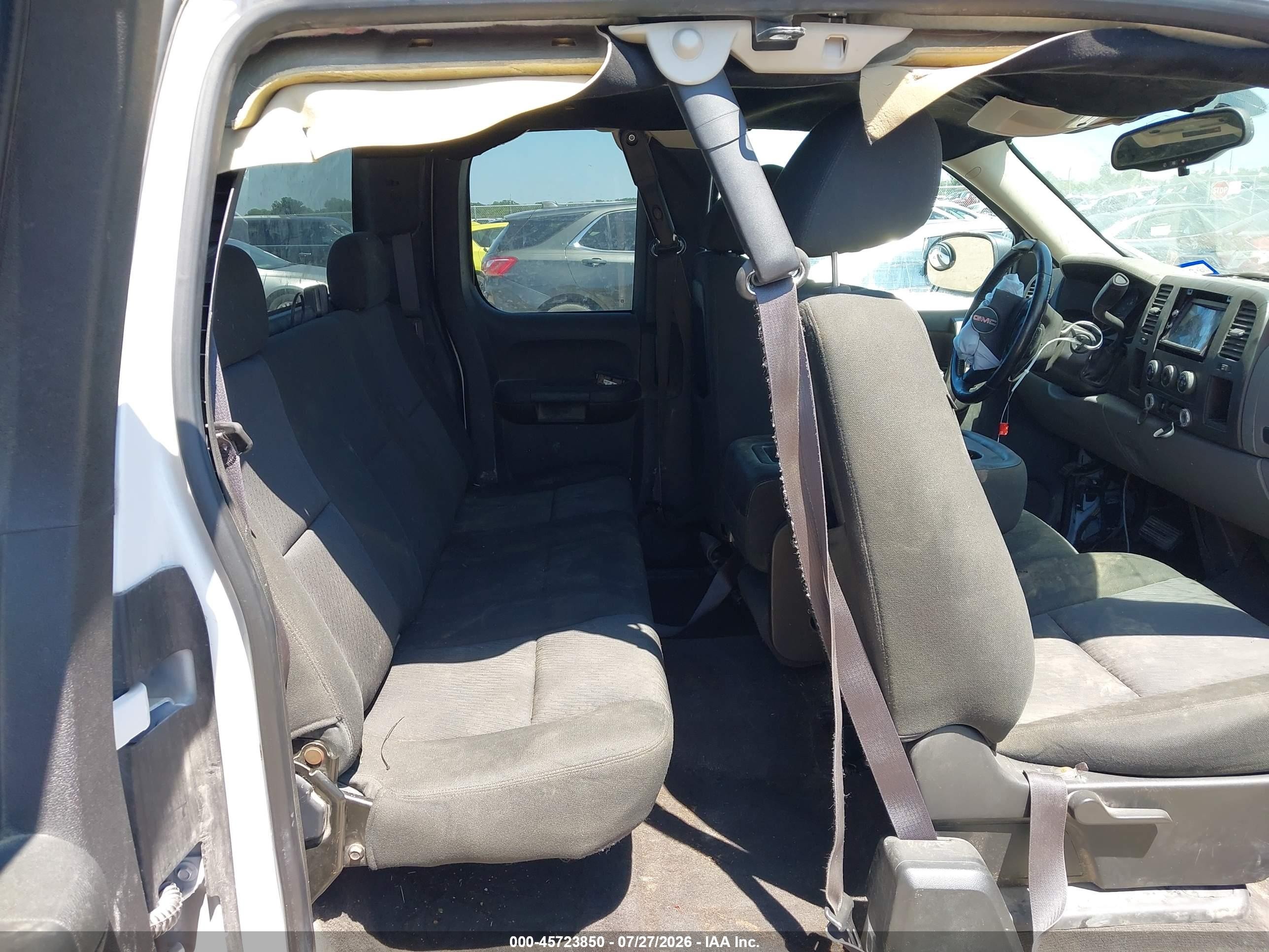 2012 Gmc Sierra 1500 Sl White vin: 1GTR1UEA7CZ348732