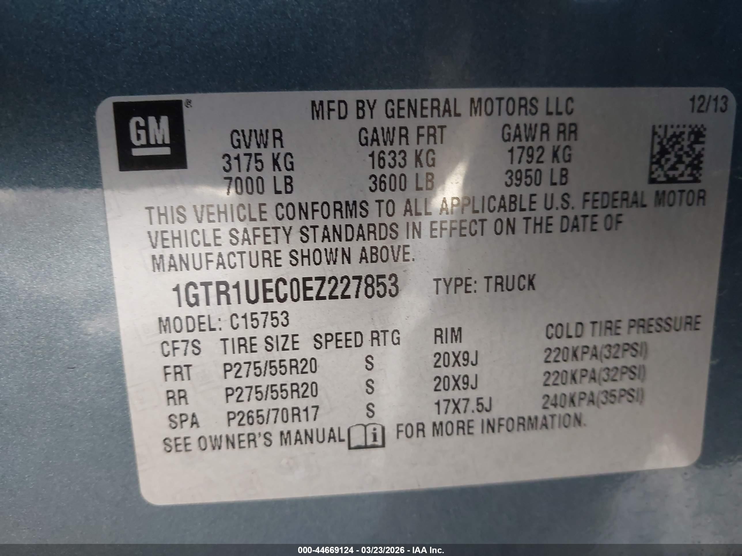 2014 Gmc Sierra 1500 Sle Gray vin: 1GTR1UEC0EZ227853