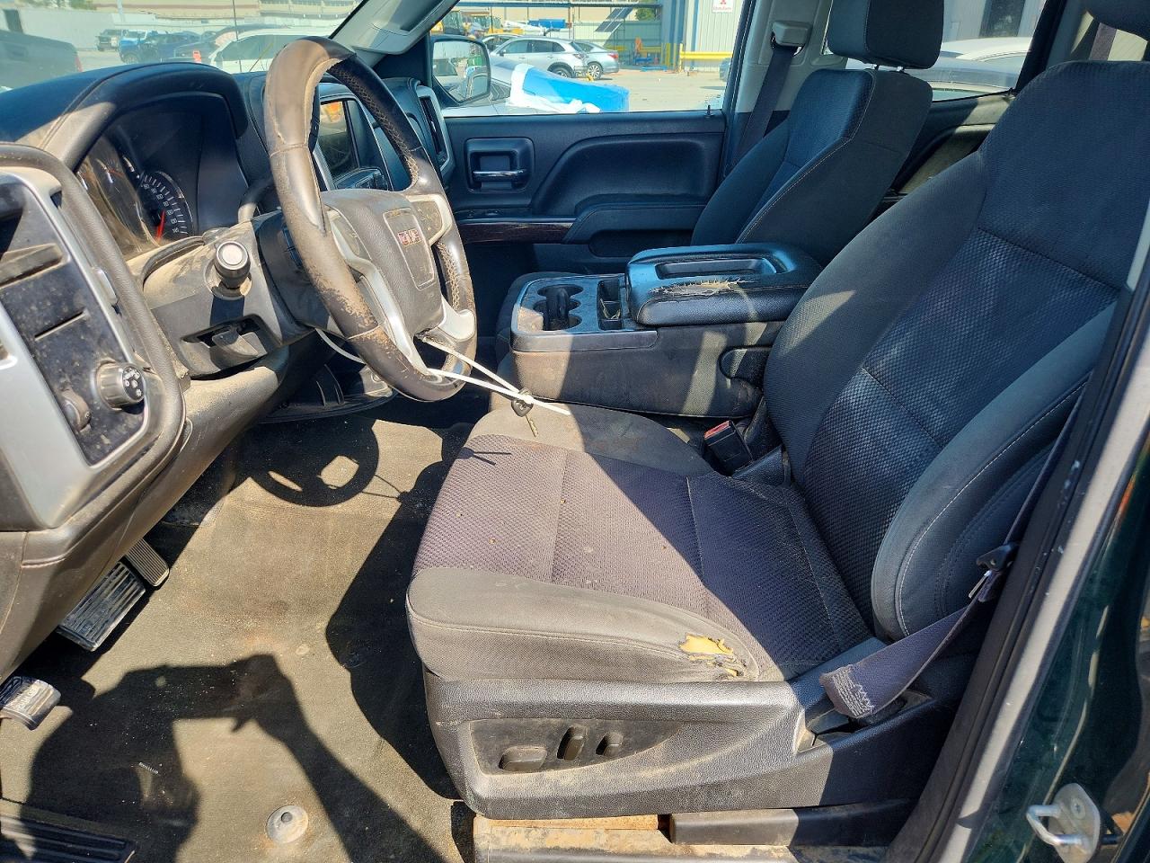 2014 Gmc Sierra C1500 Sle Green vin: 1GTR1UEC0EZ363299