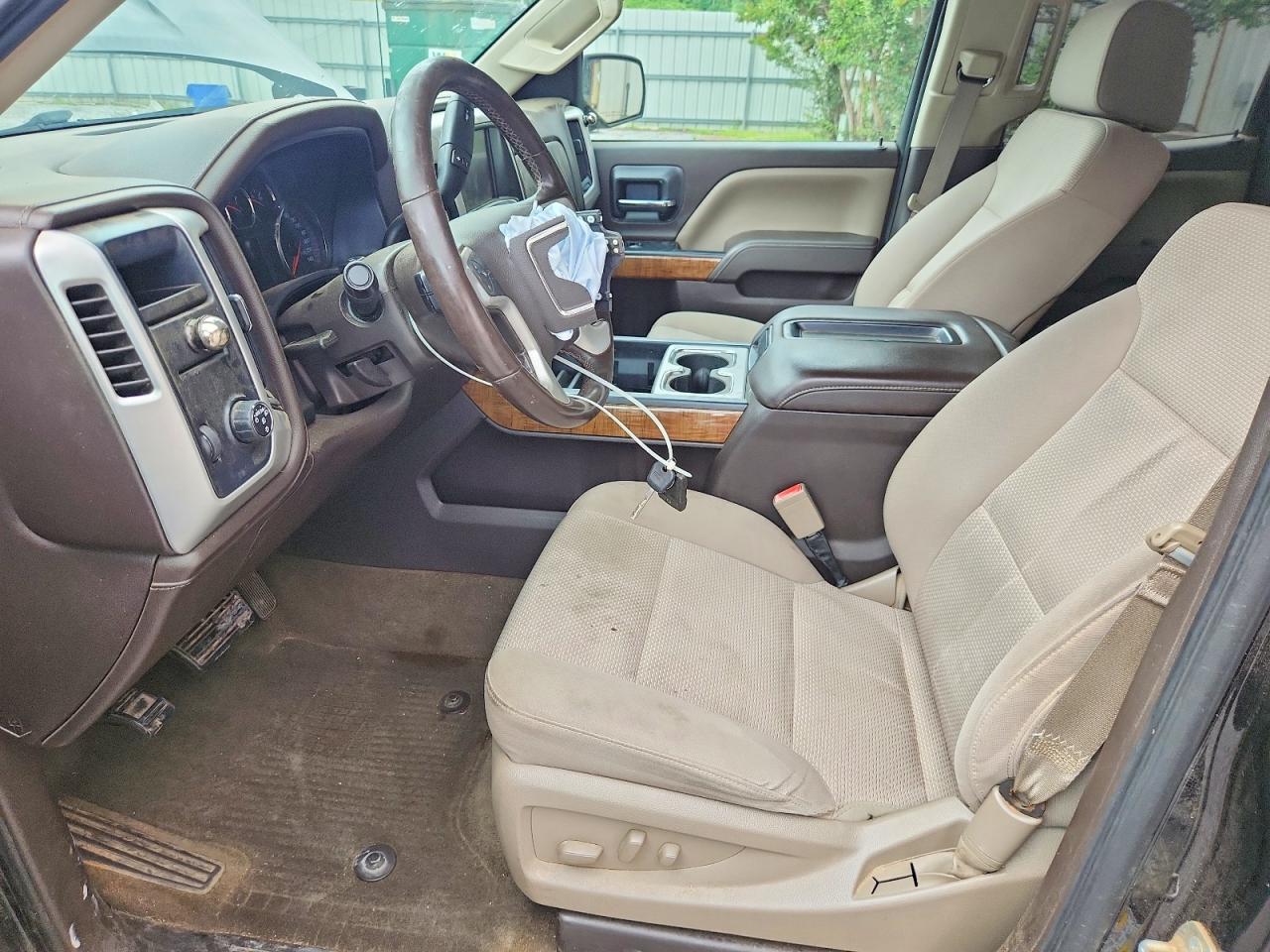 2015 Gmc Sierra C1500 Sle Black vin: 1GTR1UEC0FZ288878