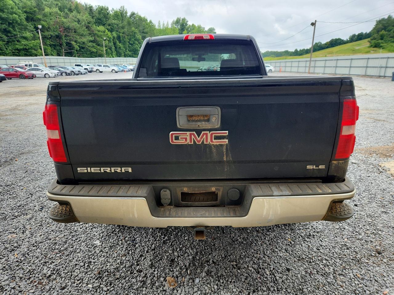 2015 Gmc Sierra C1500 Sle Black vin: 1GTR1UEC0FZ288878