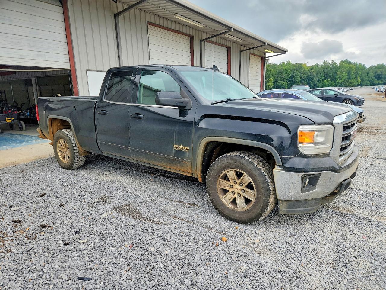 2015 Gmc Sierra C1500 Sle Black vin: 1GTR1UEC0FZ288878