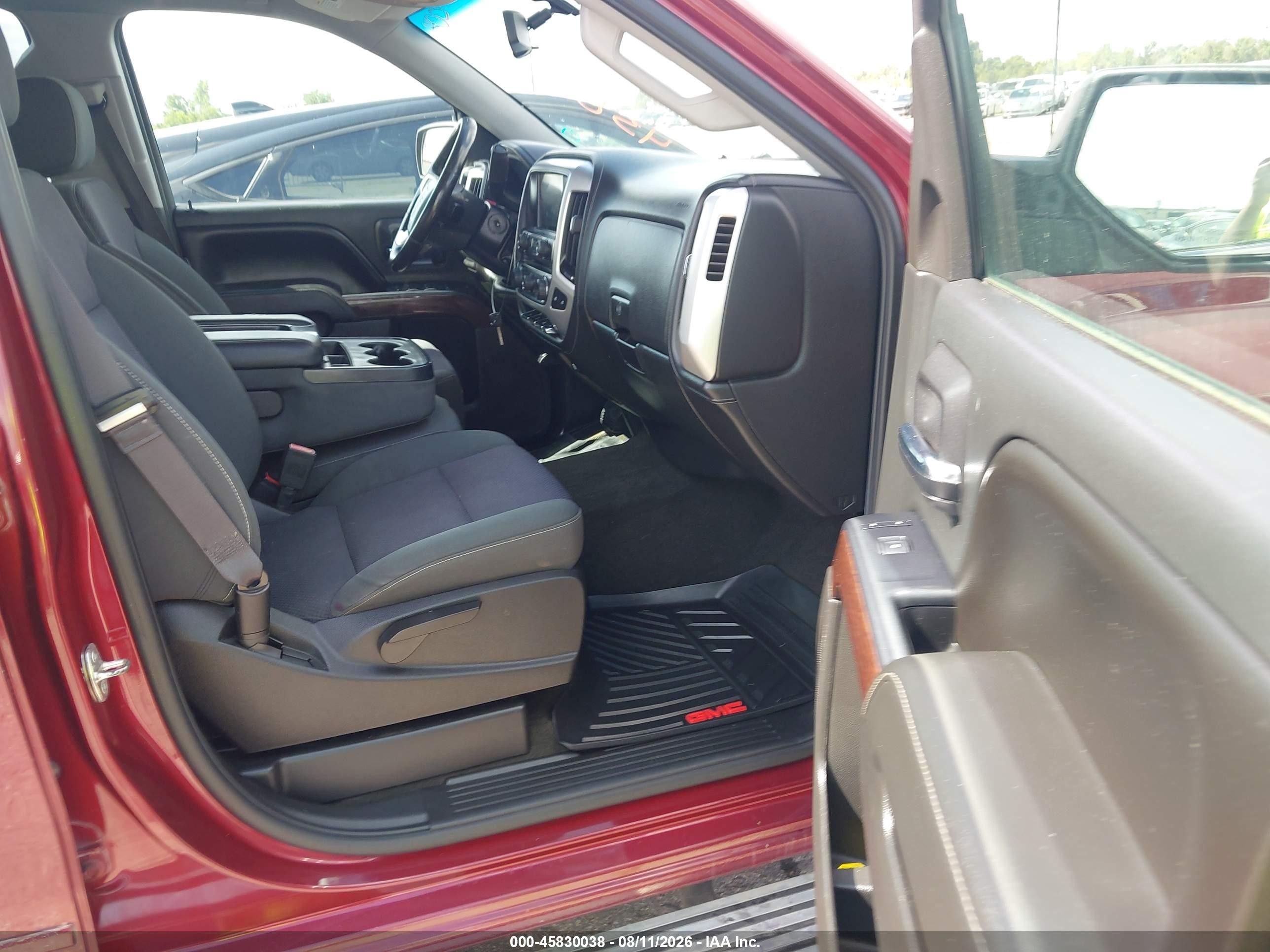 2015 Gmc Sierra 1500 Sle Бордовый vin: 1GTR1UEC1FZ388911