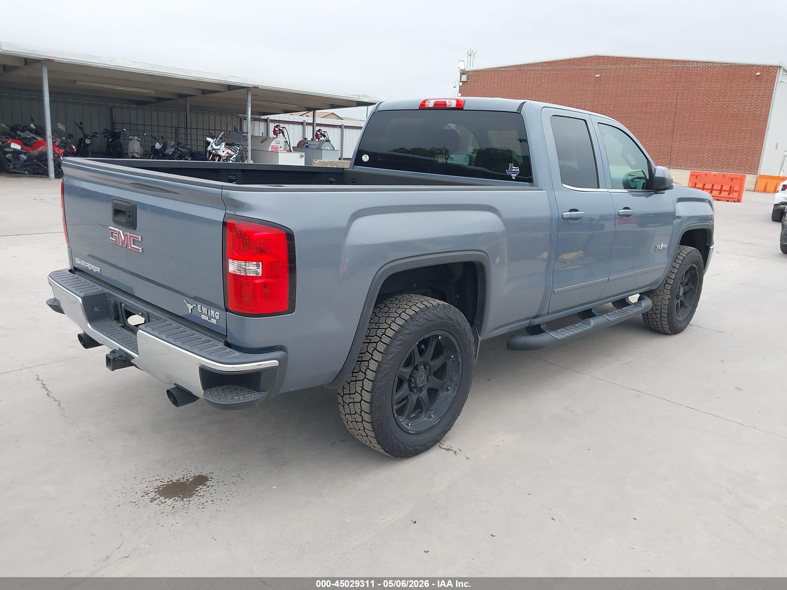 2015 Gmc Sierra 1500 Sle Синий vin: 1GTR1UEC3FZ255972