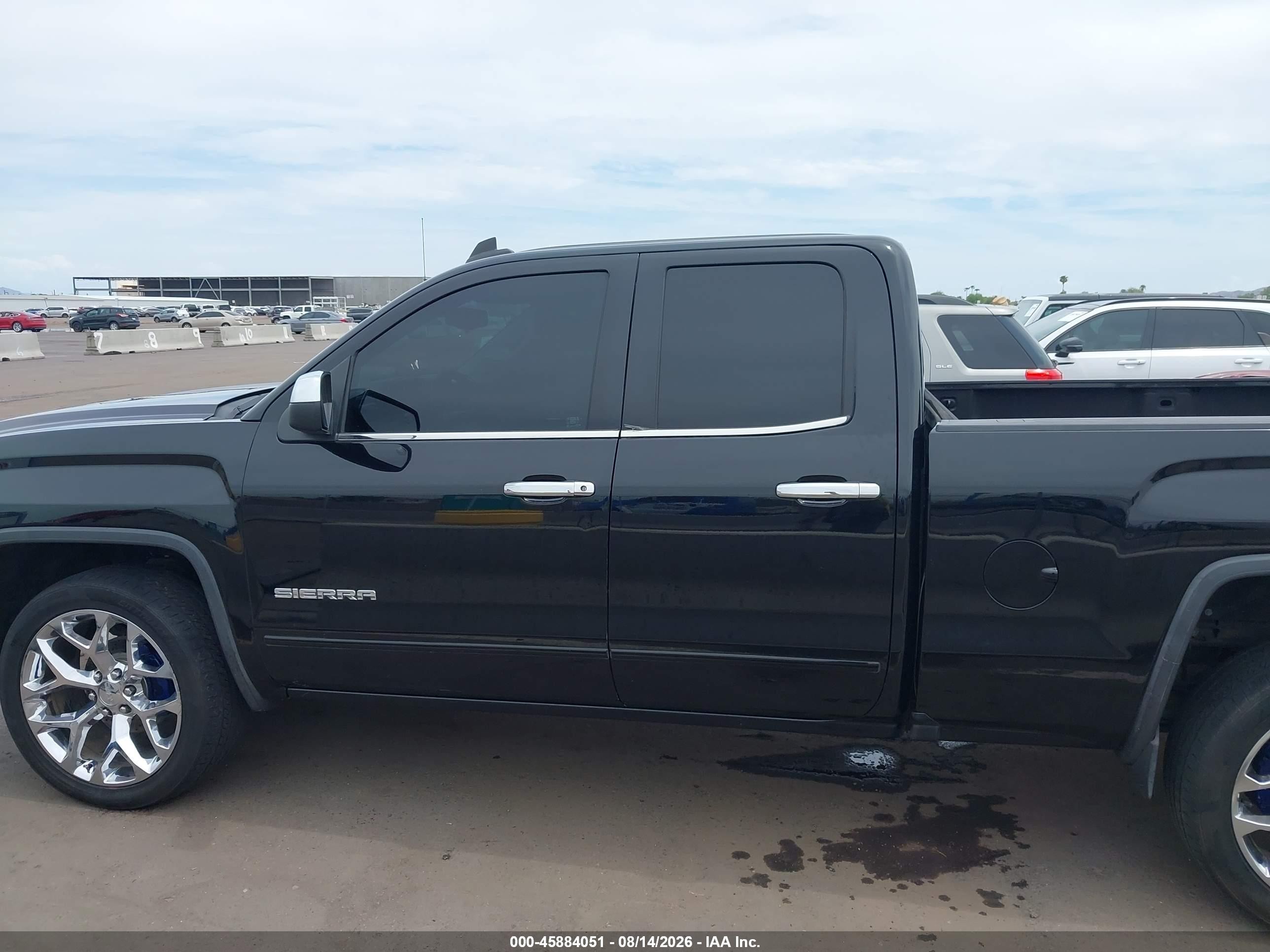 2015 Gmc Sierra 1500 Sle Black vin: 1GTR1UEC4FZ240963