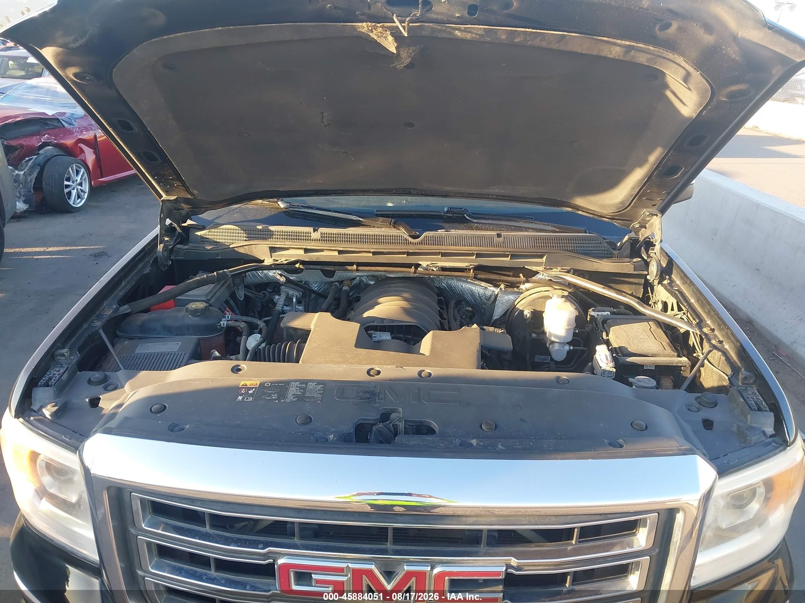 2015 Gmc Sierra 1500 Sle Black vin: 1GTR1UEC4FZ240963