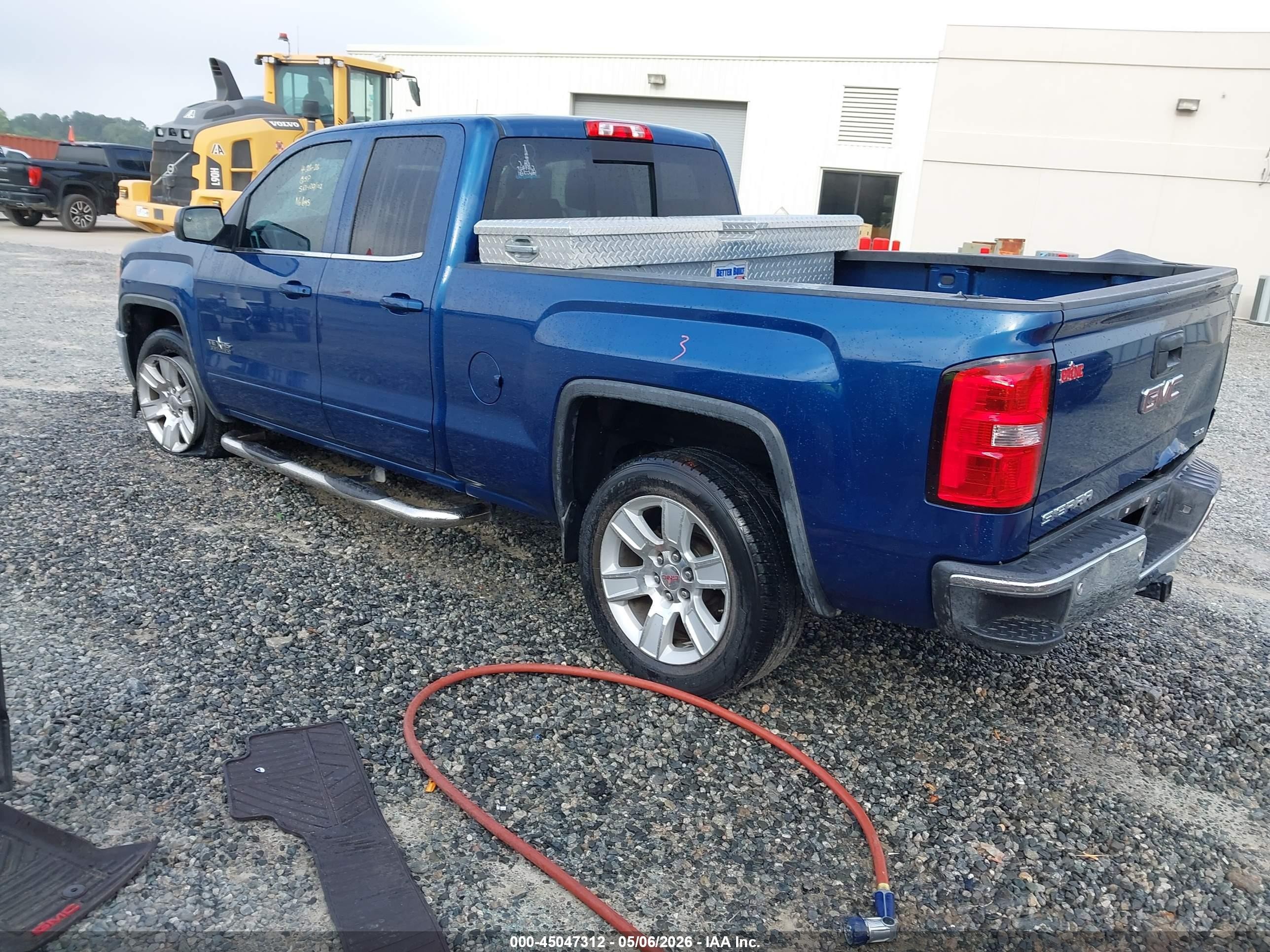 2015 Gmc Sierra 1500 Sle Blue vin: 1GTR1UEC4FZ256953