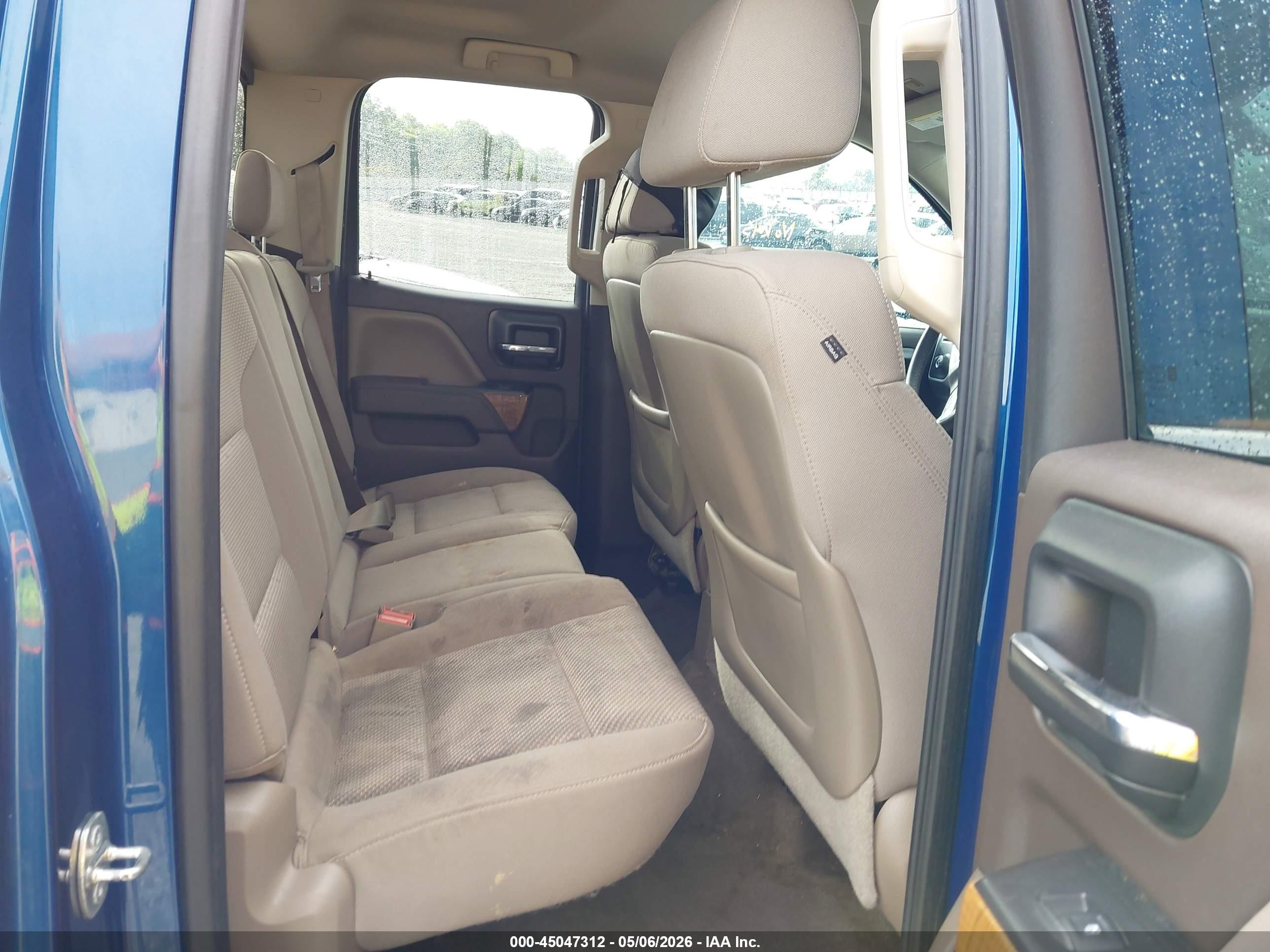 2015 Gmc Sierra 1500 Sle Blue vin: 1GTR1UEC4FZ256953
