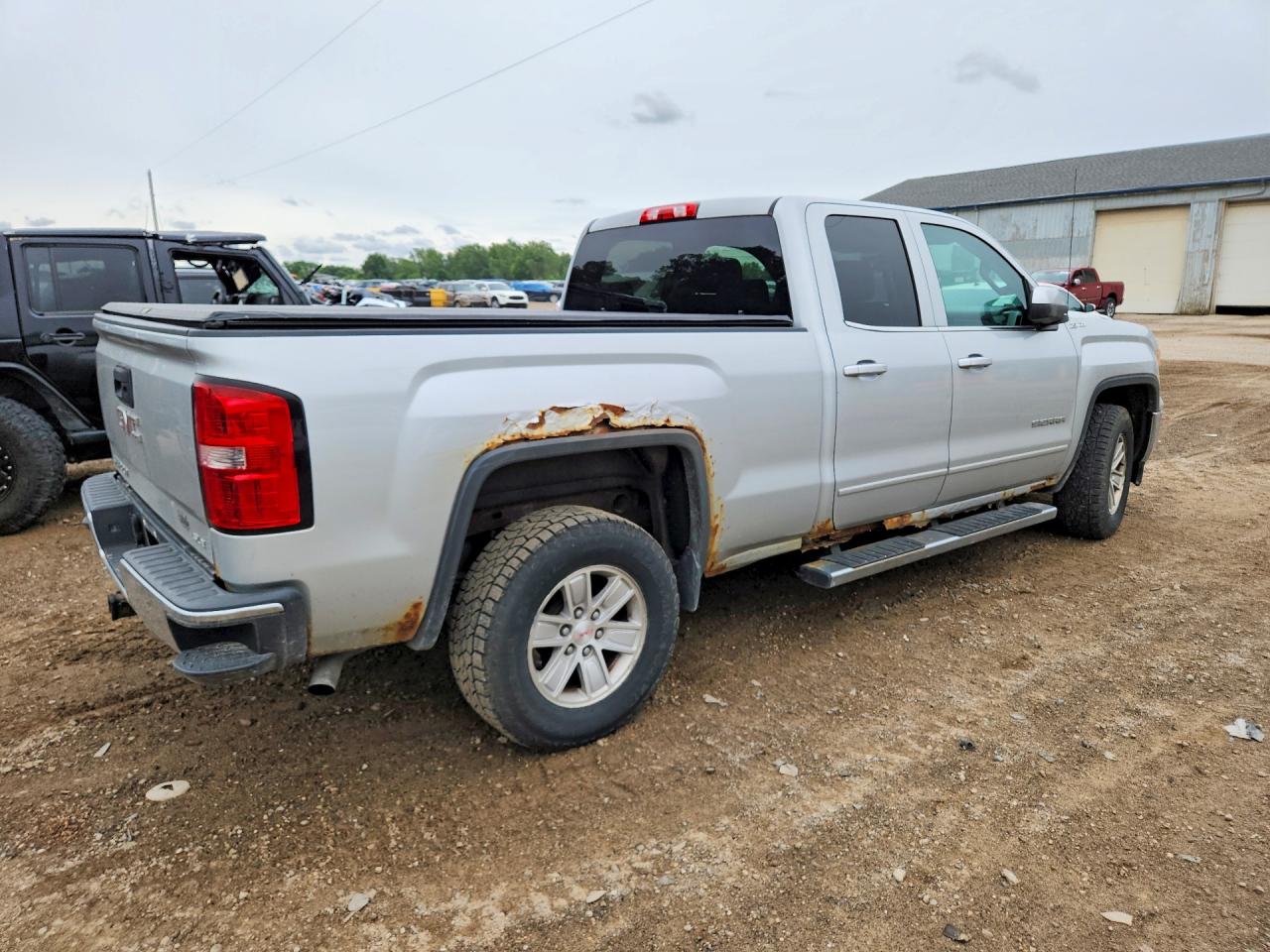 2014 Gmc Sierra C1500 Sle Silver vin: 1GTR1UEC5EZ119910