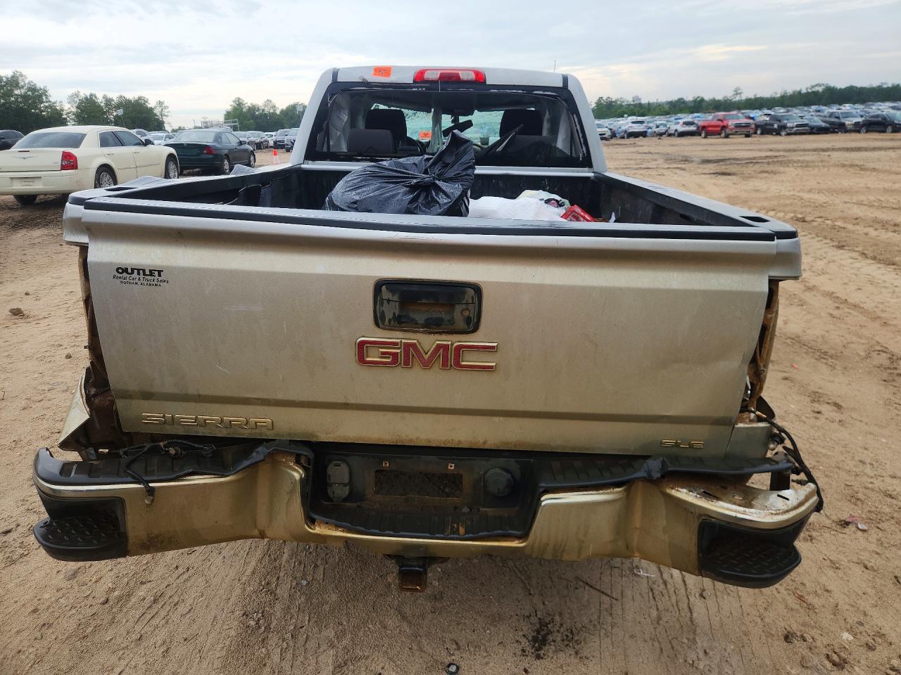 2014 Gmc Sierra C1500 Sle Beige vin: 1GTR1UEC5EZ315314