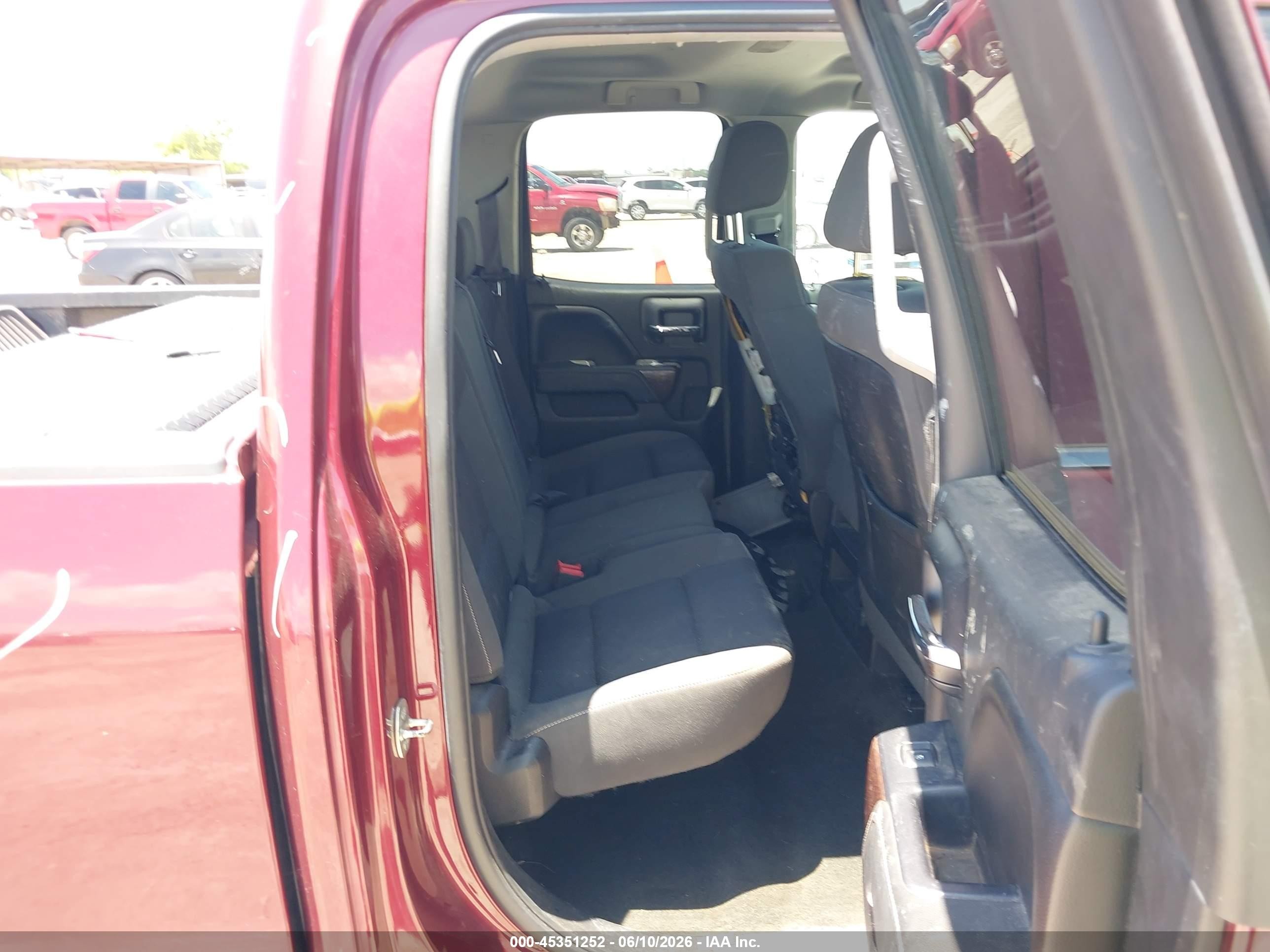 2015 Gmc Sierra 1500 Sle Red vin: 1GTR1UEC5FZ146977